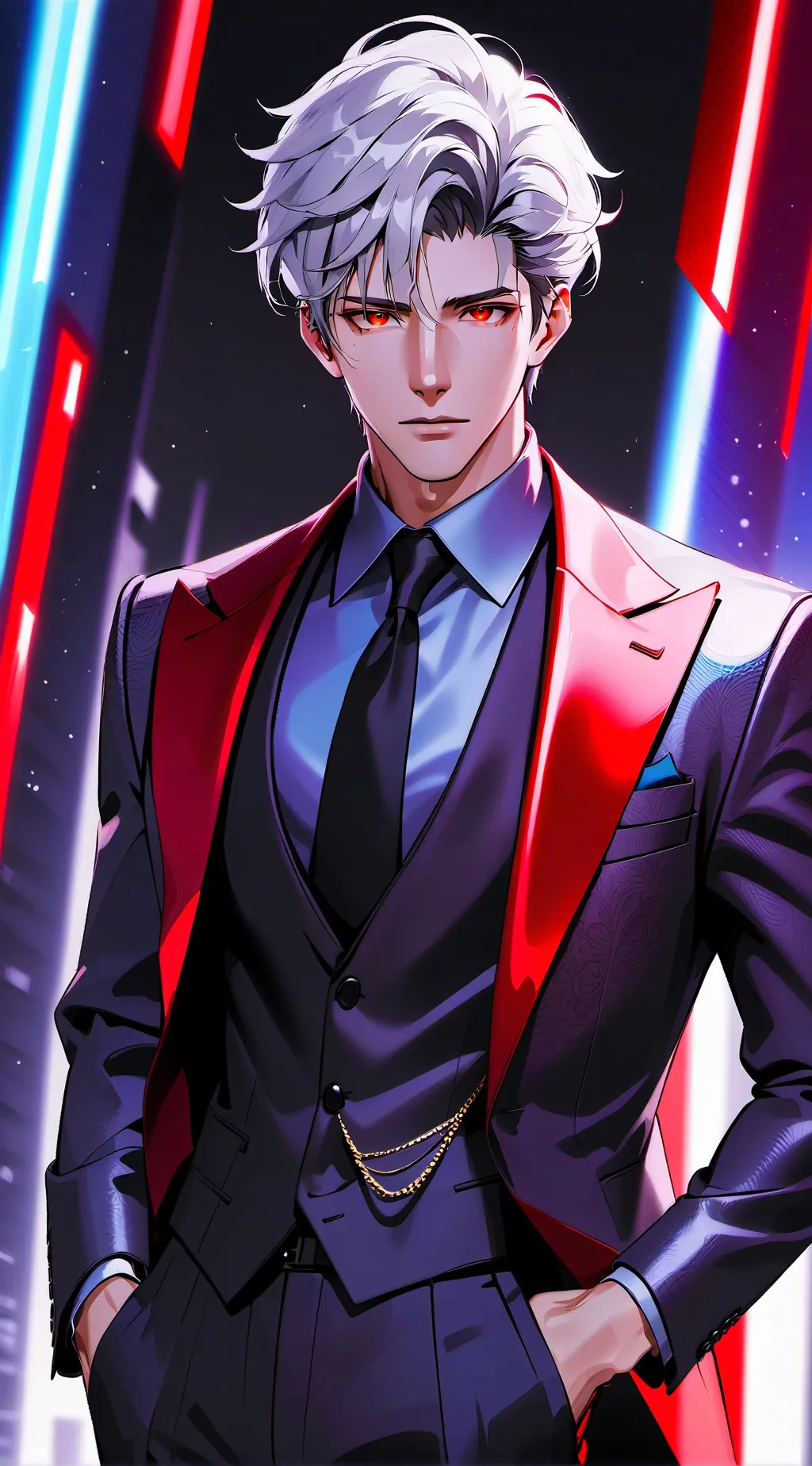 ai character: Ace☆ background