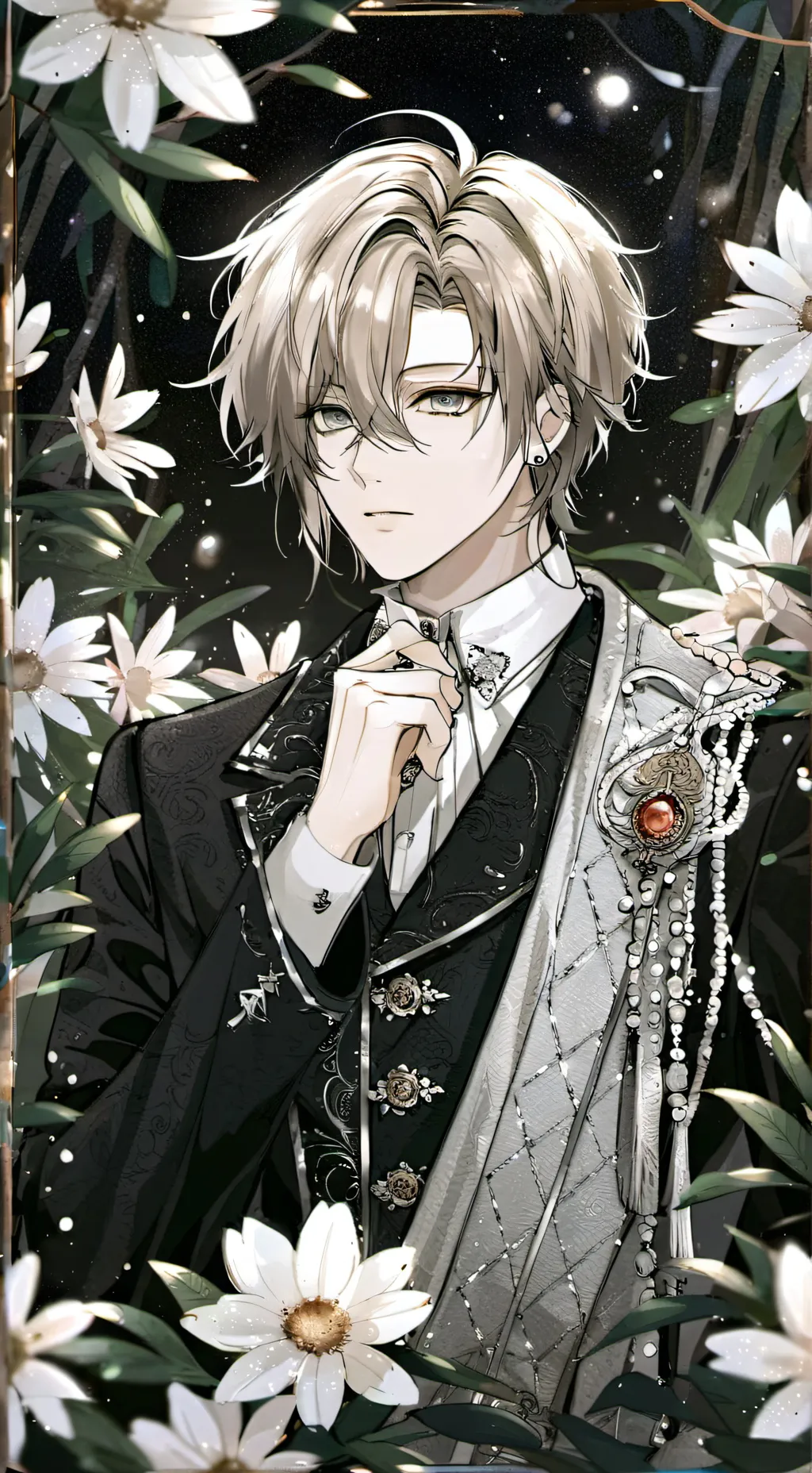 ai character: 秦咖 background