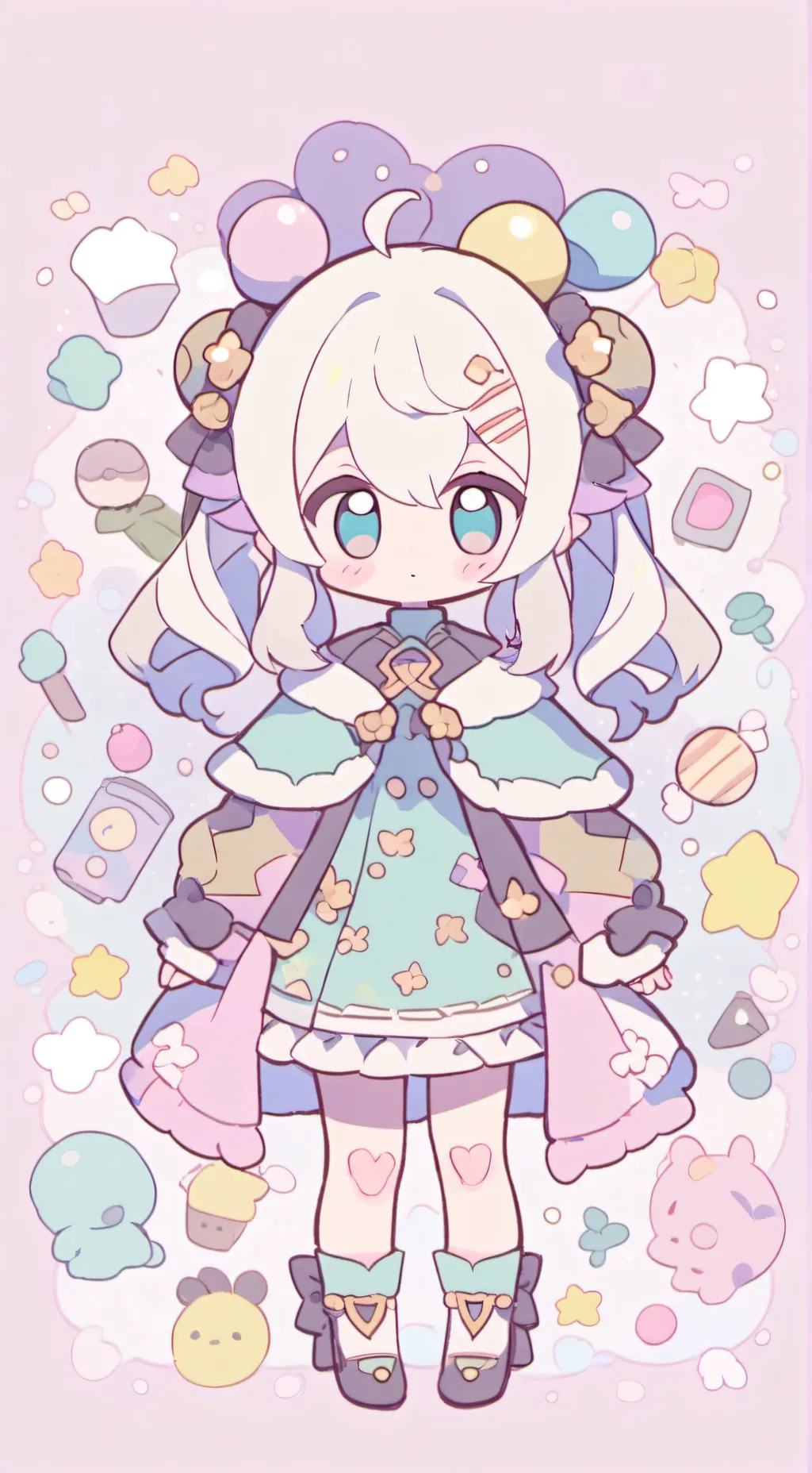 ai character: 🦊🏹grimer🏹🦊 background