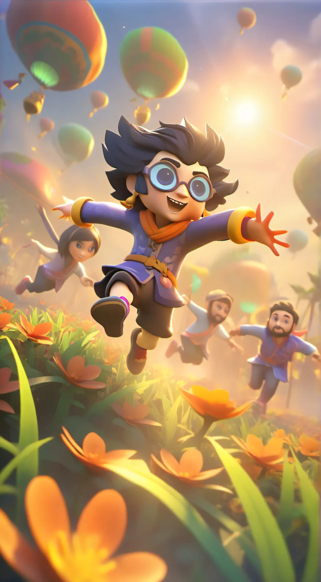 ai character: gay vill background