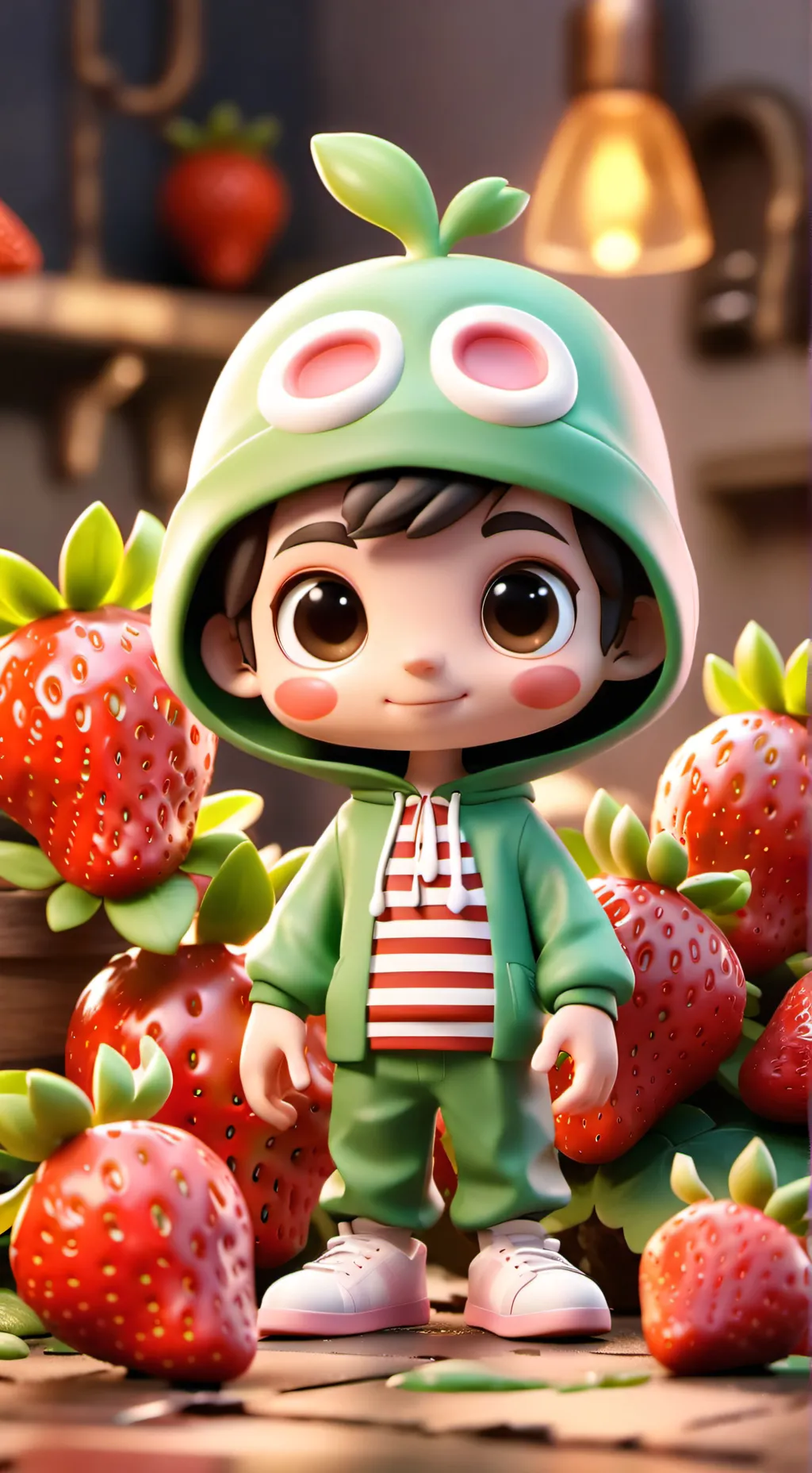 ai character: sprout background