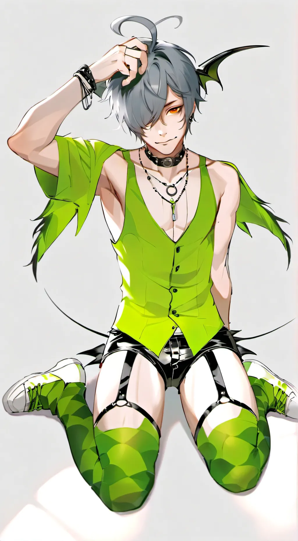 ai character: shion  background