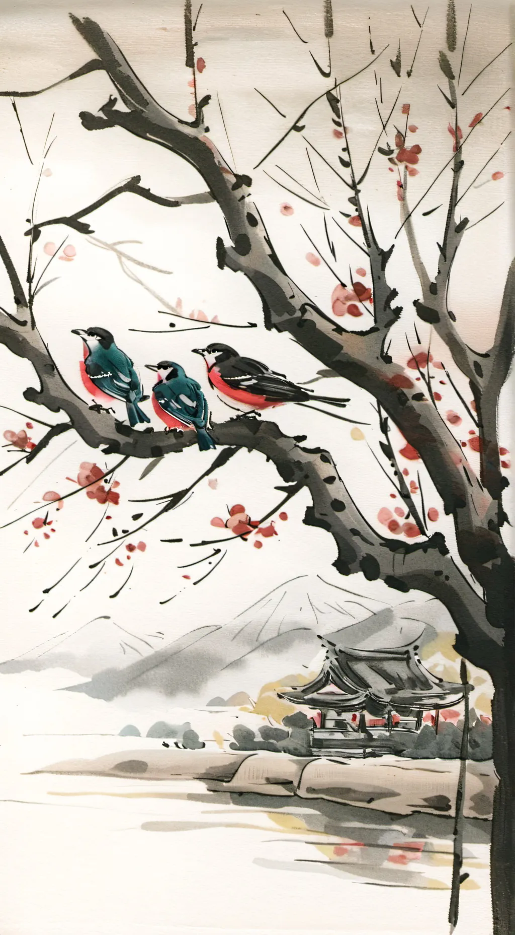 ai character: santi nabi y luz background