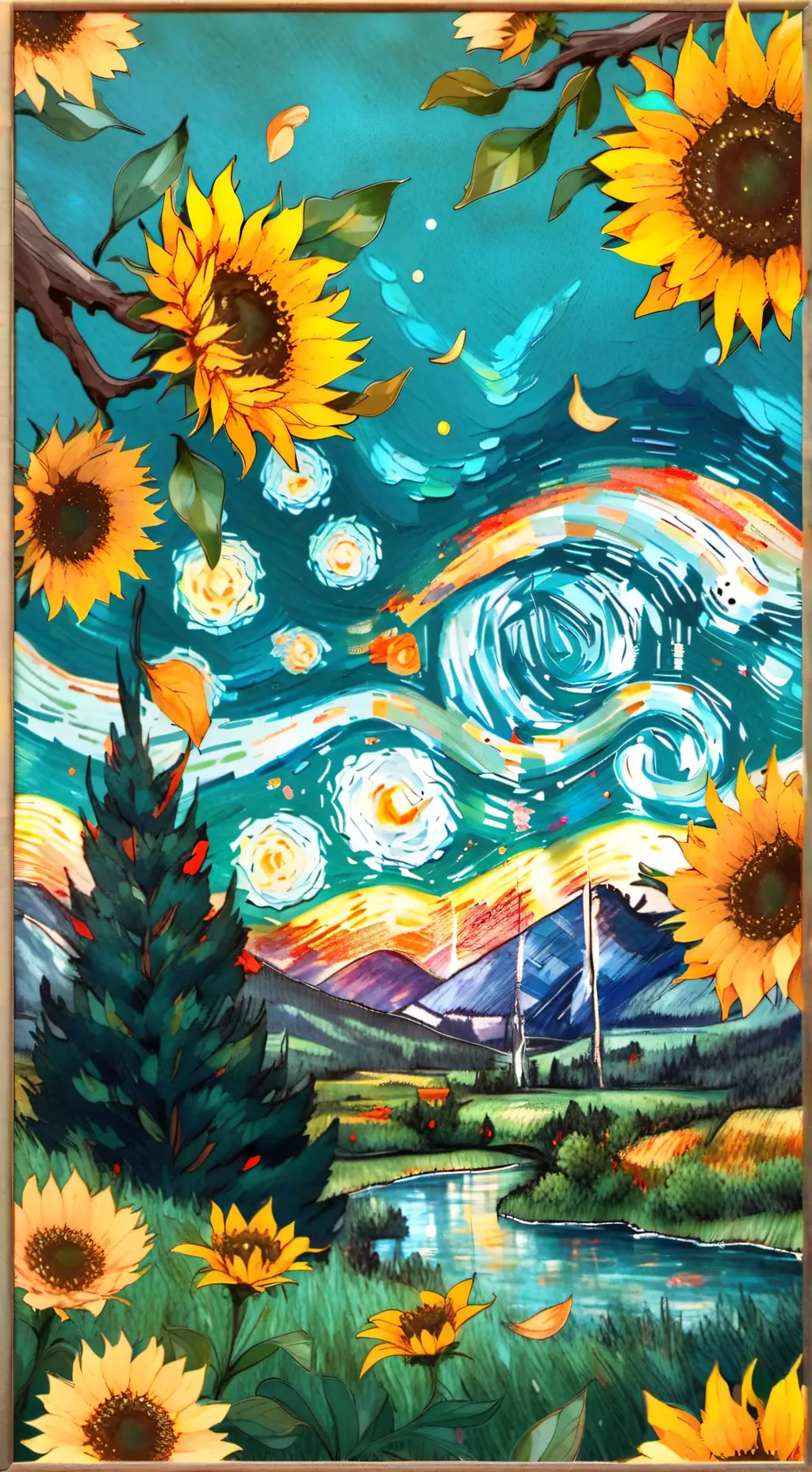 ai character: sprunki background