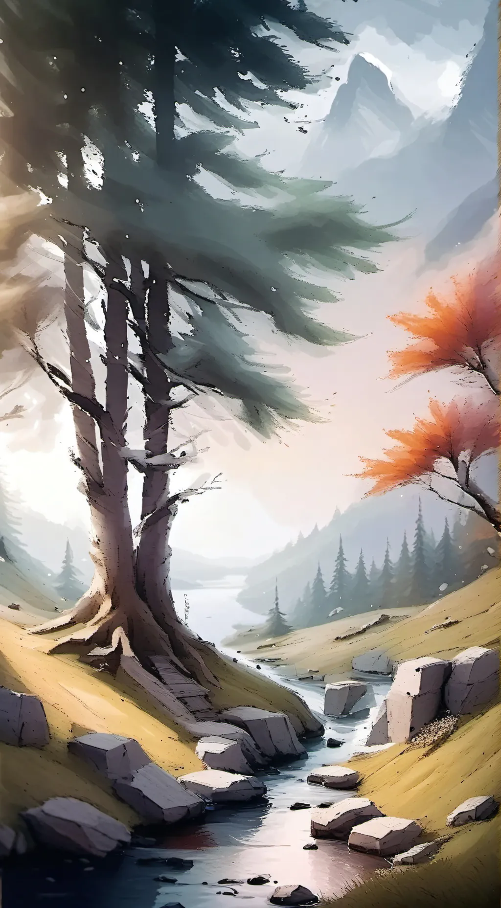 ai character: squid game  background