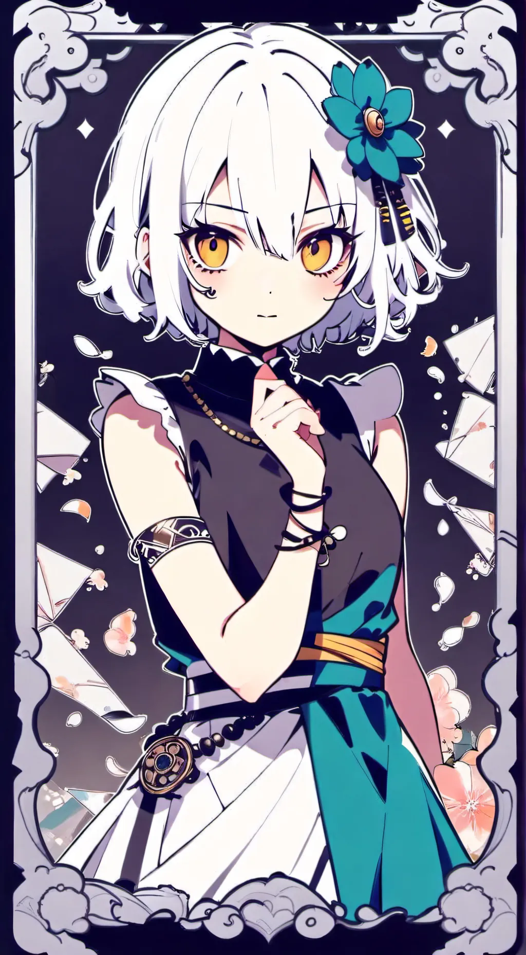 ai character: Toga background