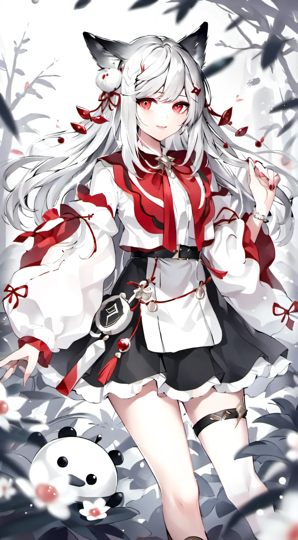 ai character: Luísa  background