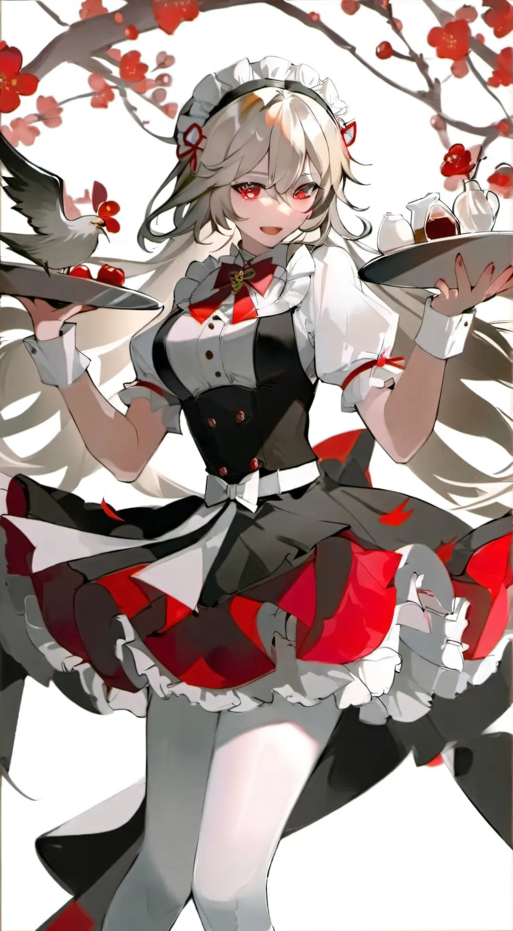 ai character: kaede background