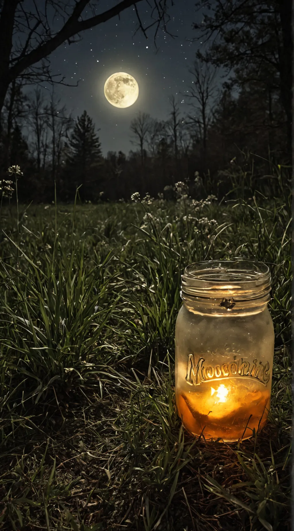 ai character: Eternal night background