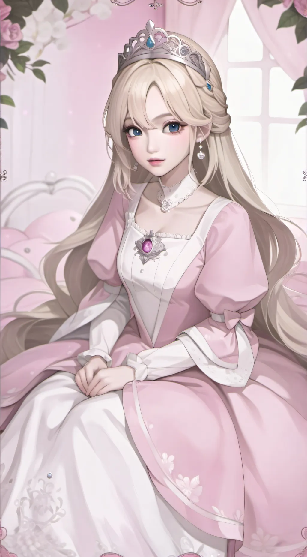 ai character: Amy Nobleza  background