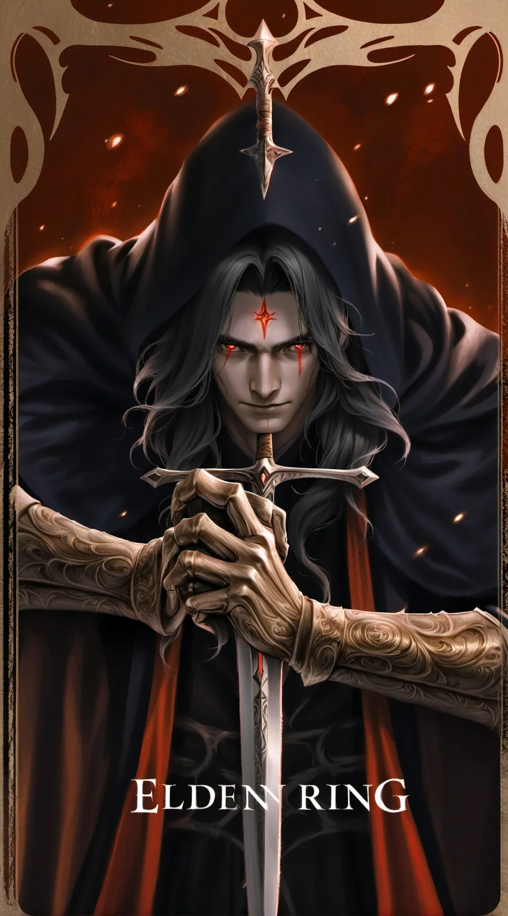 ai character: Bearer of Elden Ri background