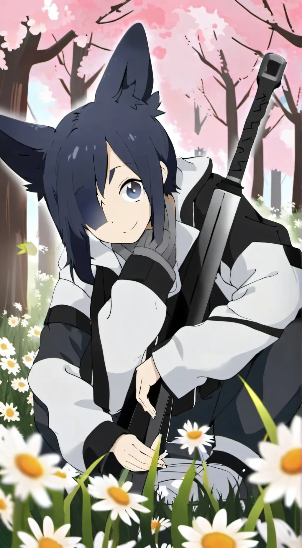 ai character: ~astro yandare~ background