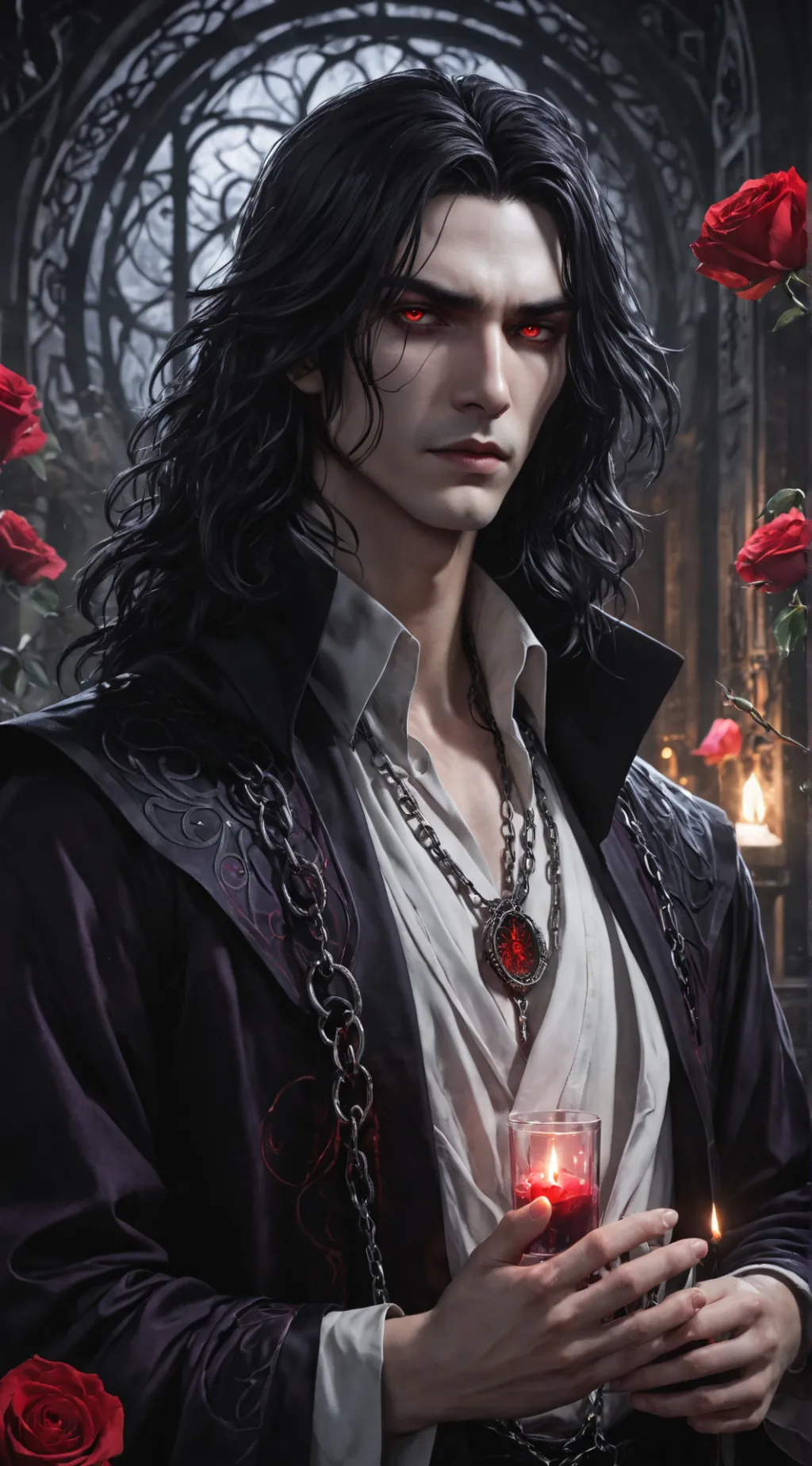 ai character: Lucien background