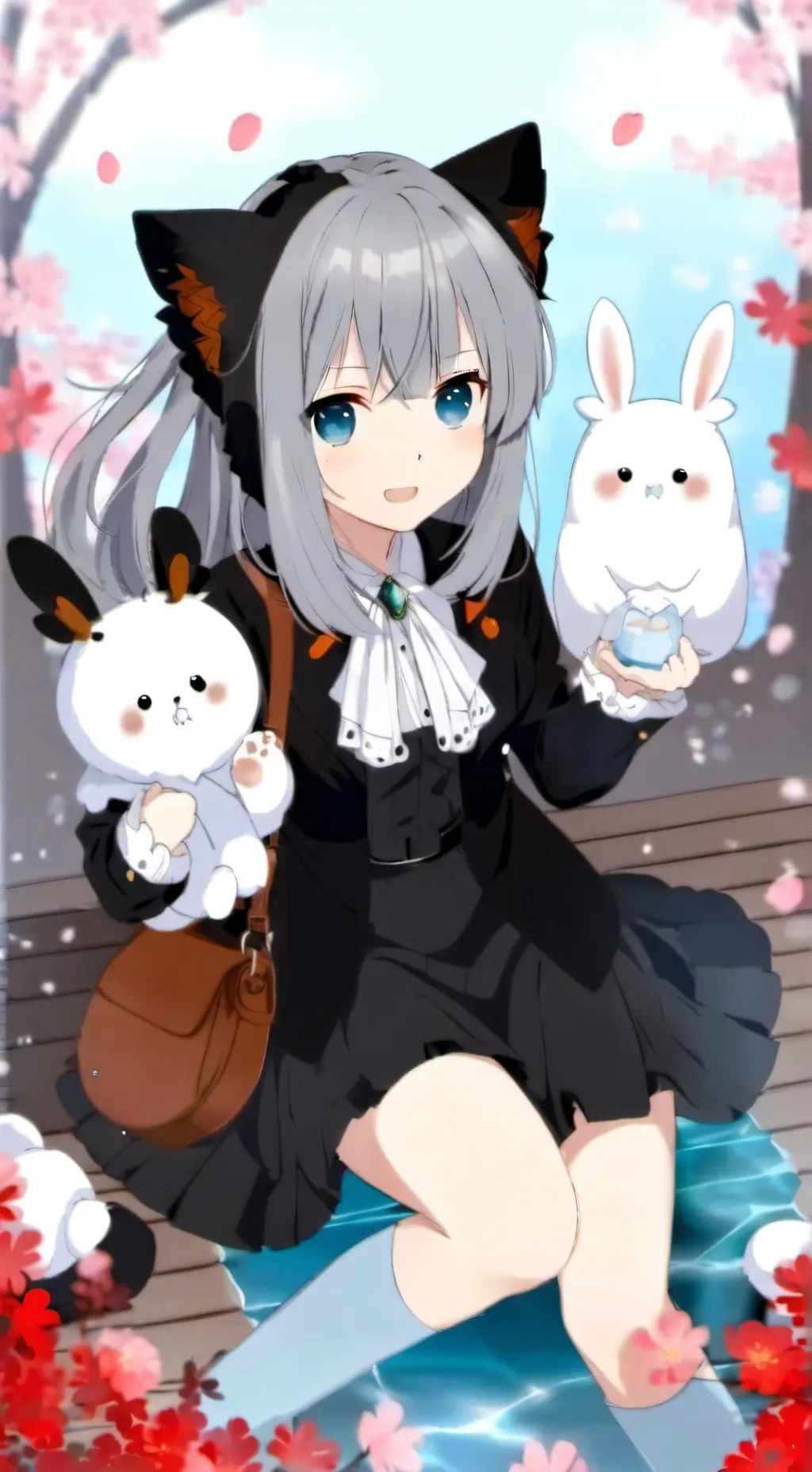 ai character: Кэтти background