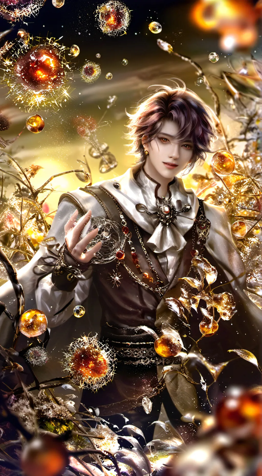 ai character: looey × sprout background