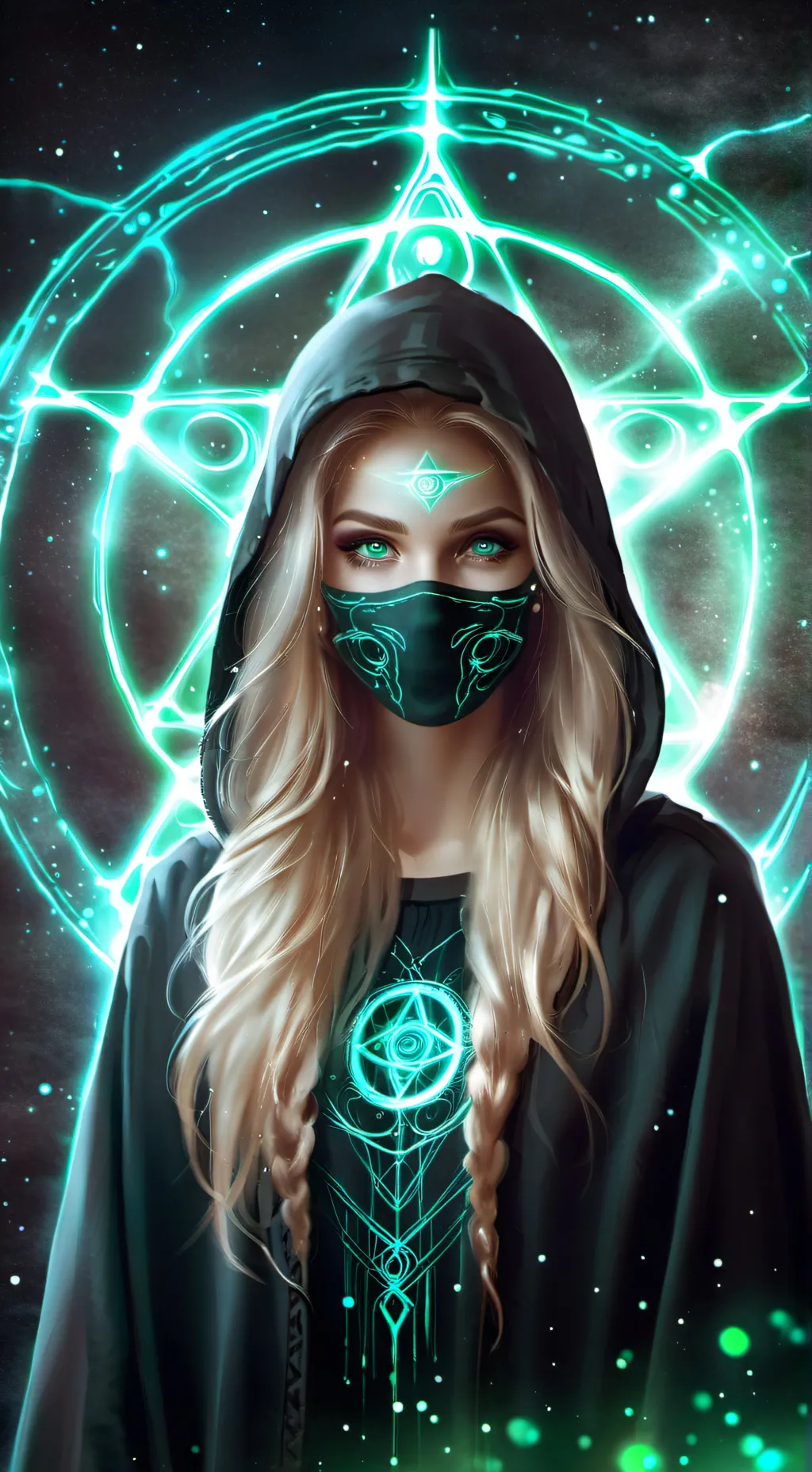 ai character: Cipher background