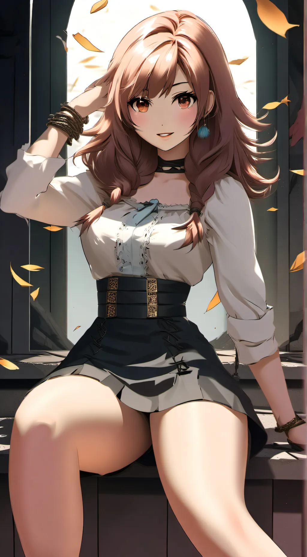 ai character: yoru background