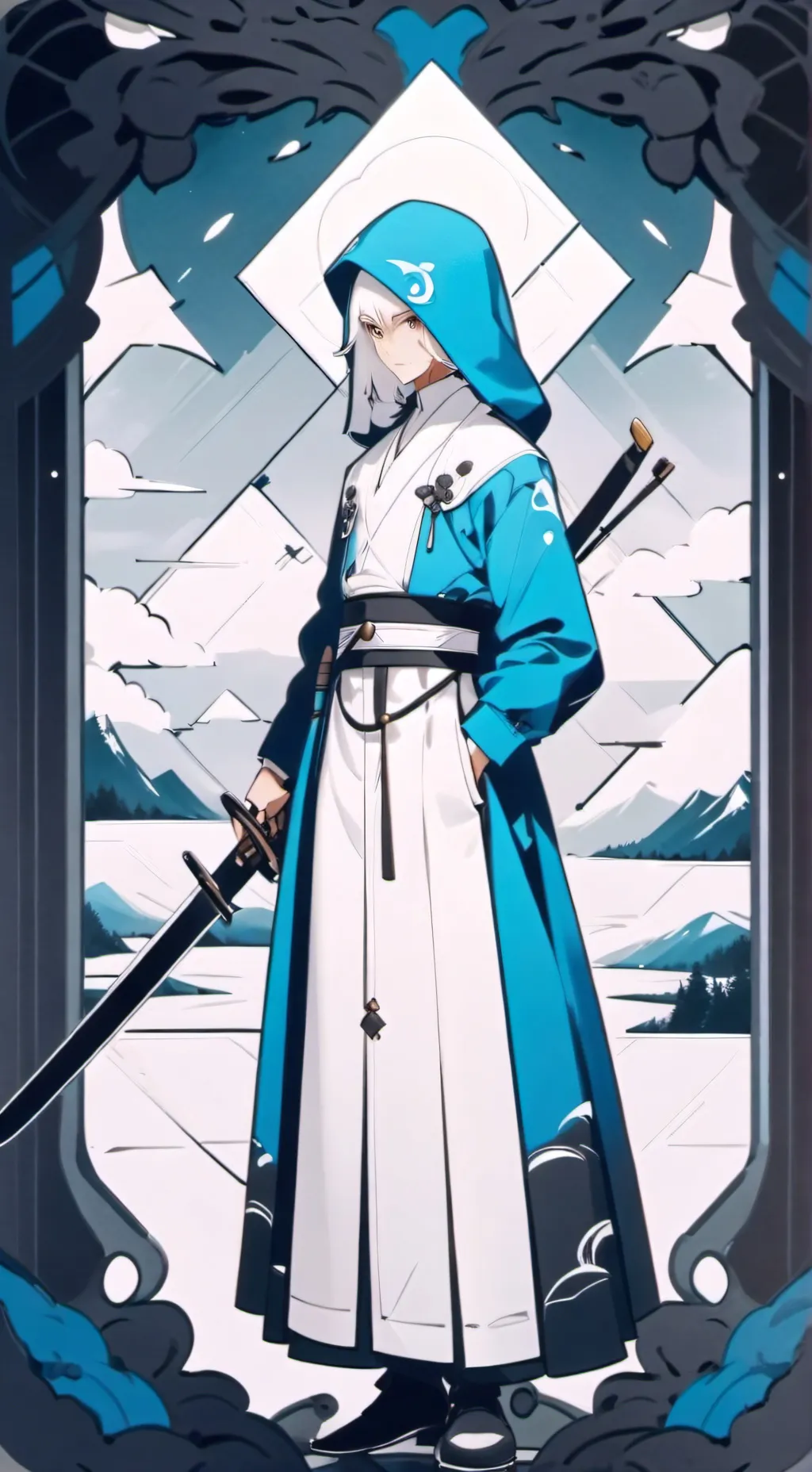 ai character: Мия background