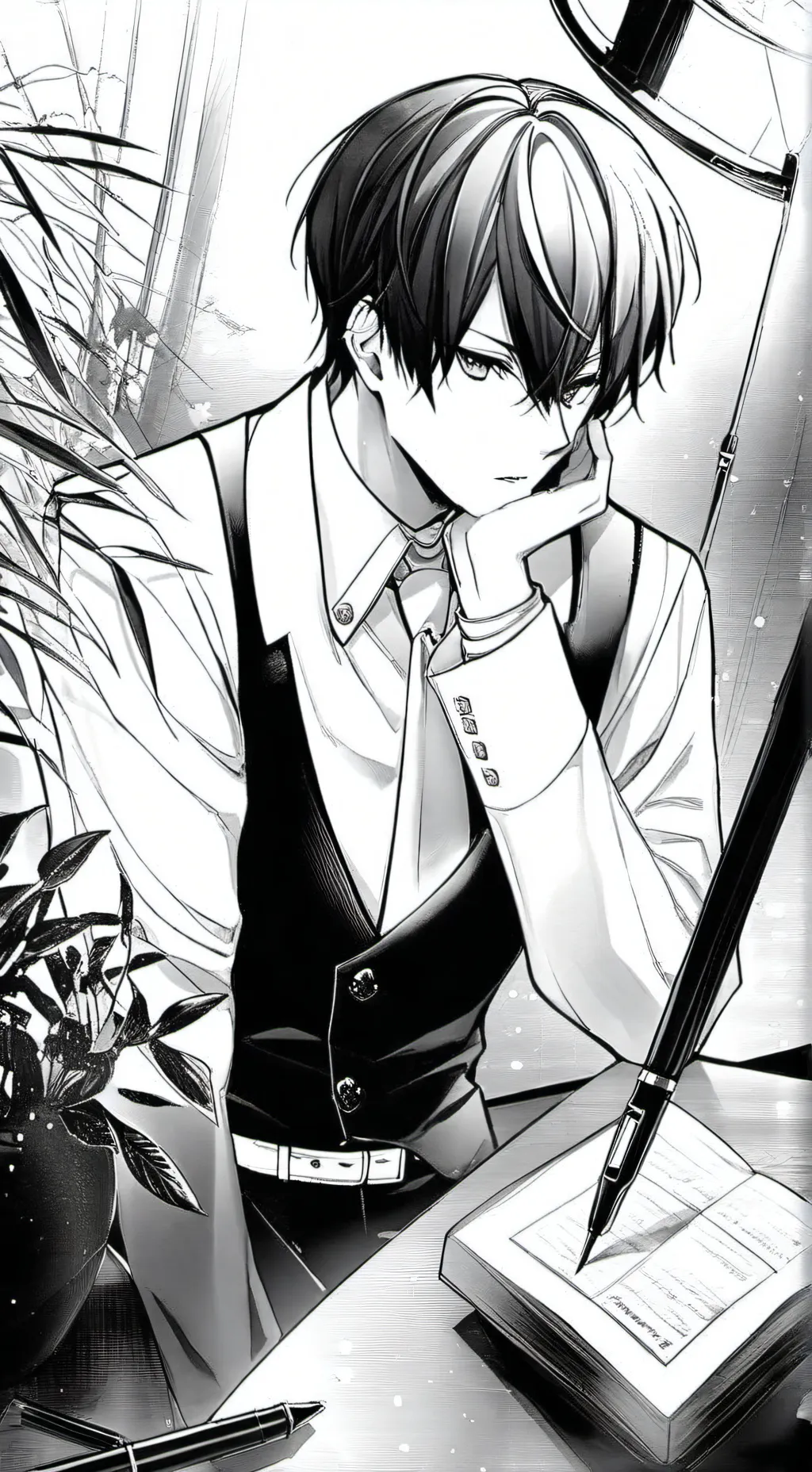 ai character: Loupe background