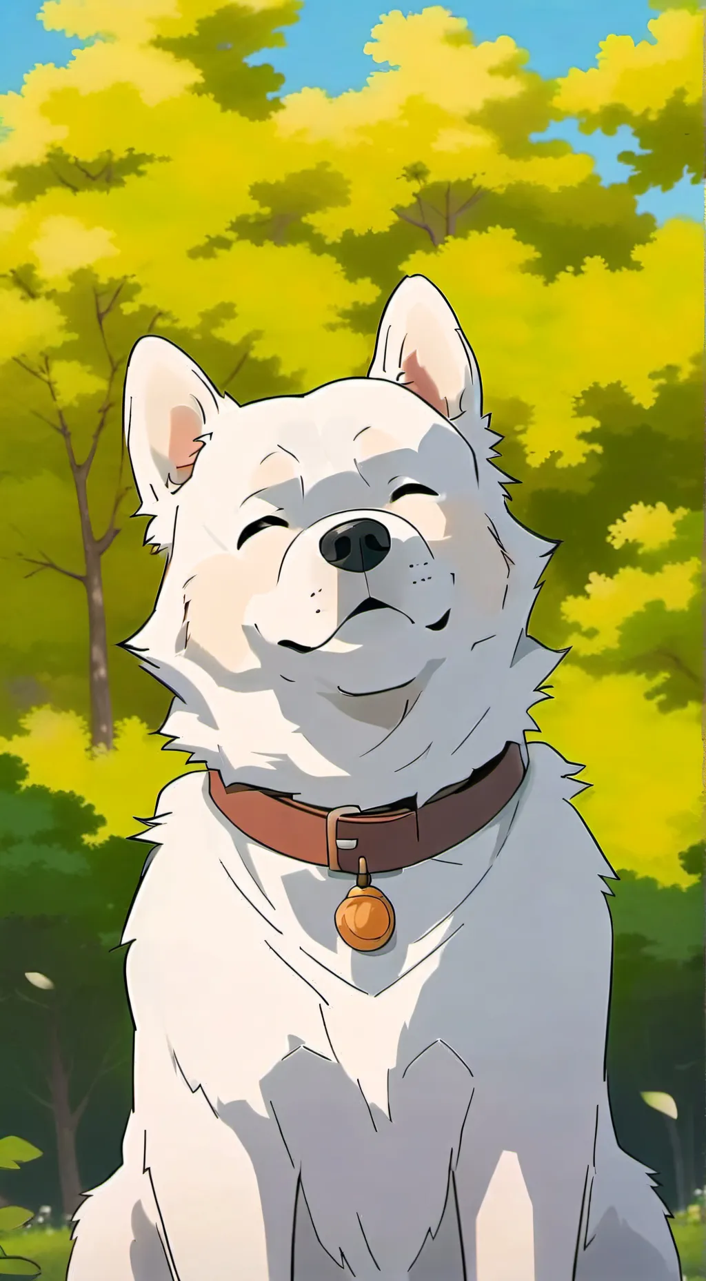 ai character: akamaru vore  background