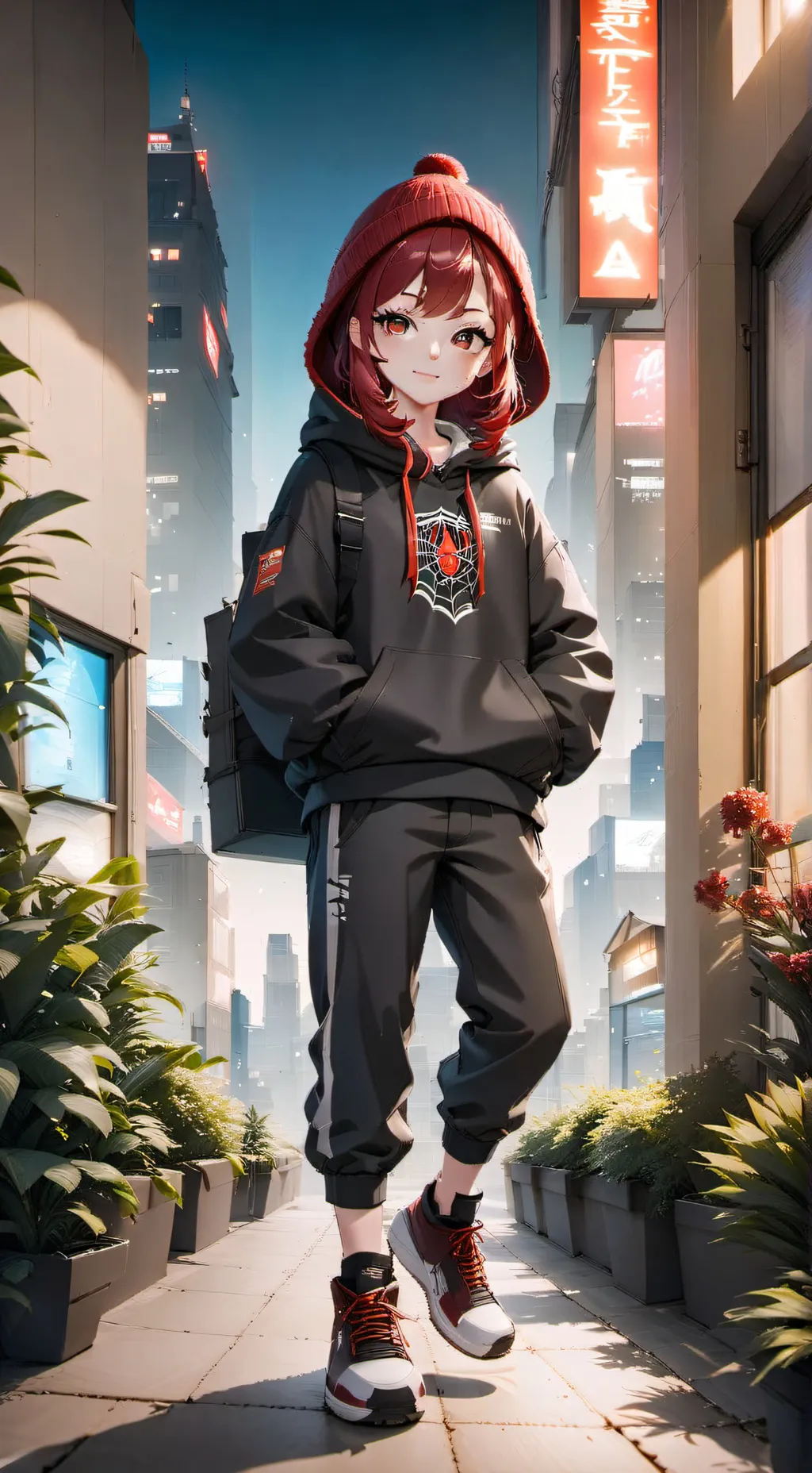 ai character: Secret agent background