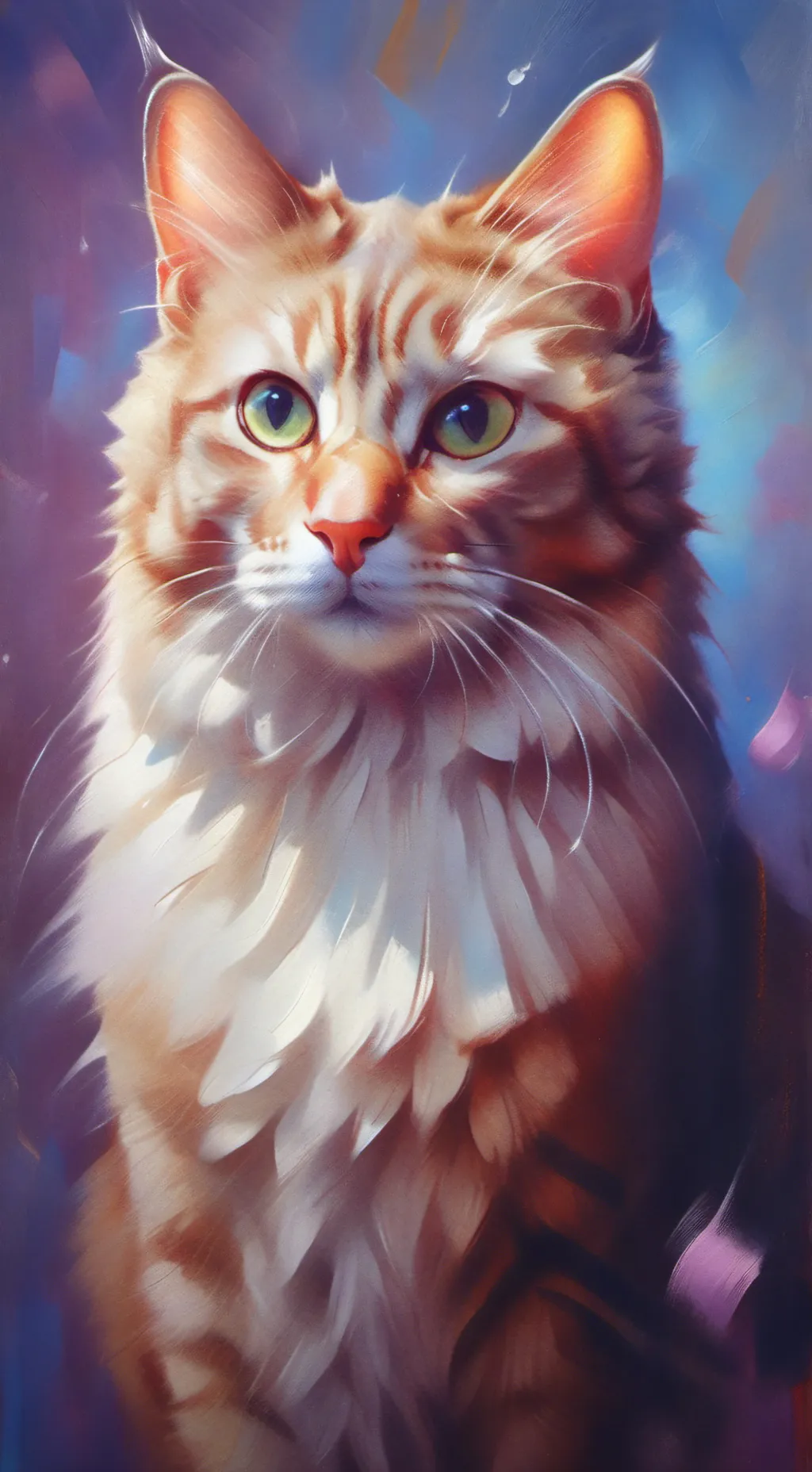 ai character: worriercat's background