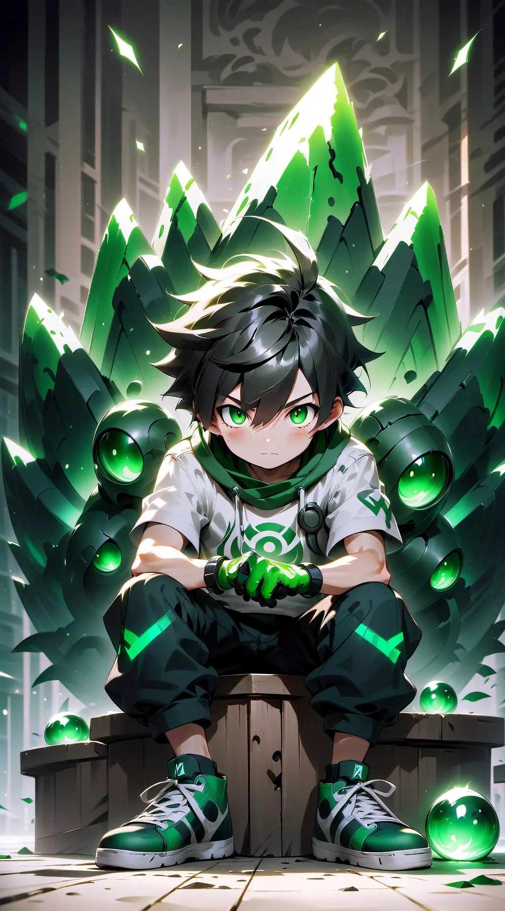 ai character: théo  background