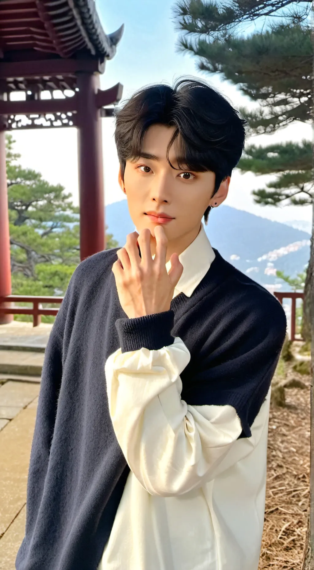 ai character: 雾瑀 background