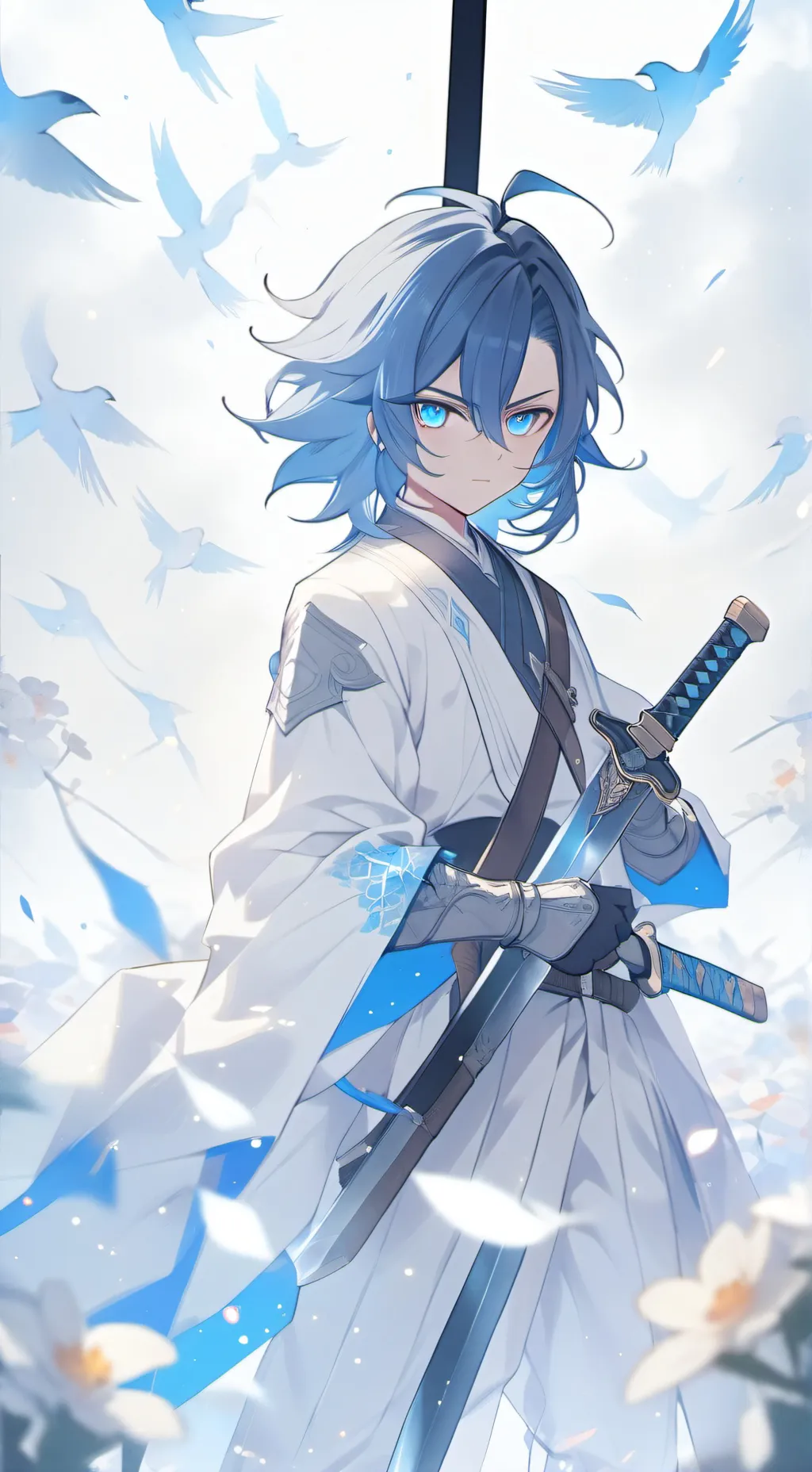 ai character: Скай background