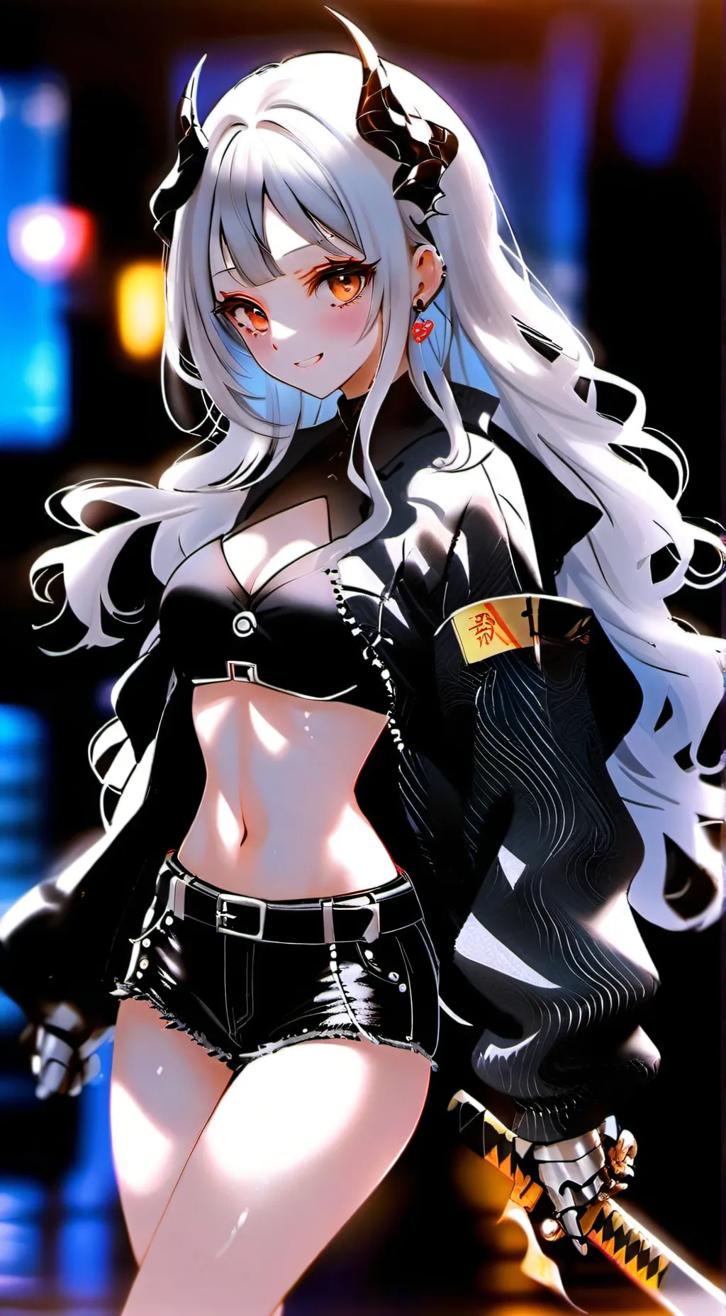 ai character: silvia background