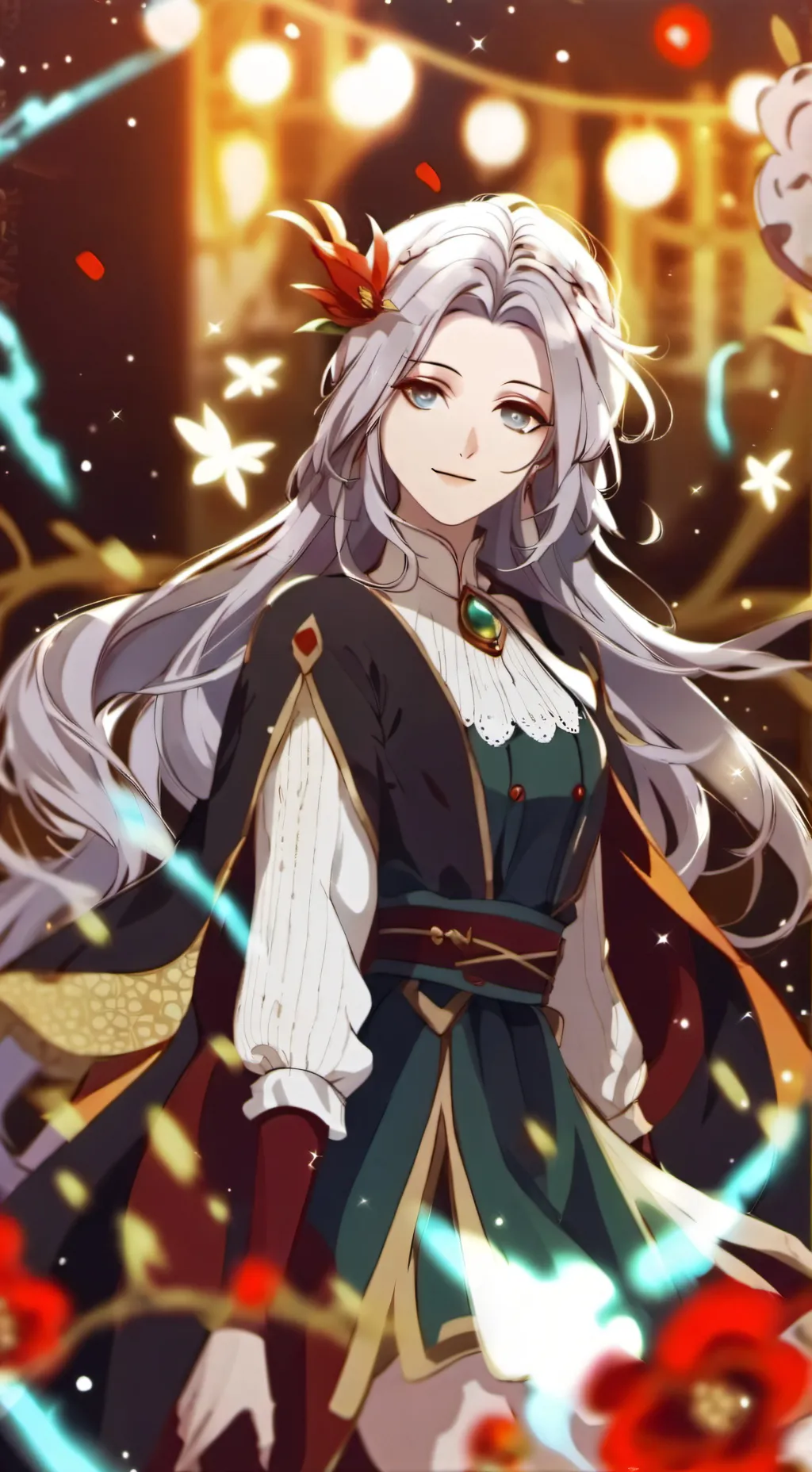 ai character: super power school background