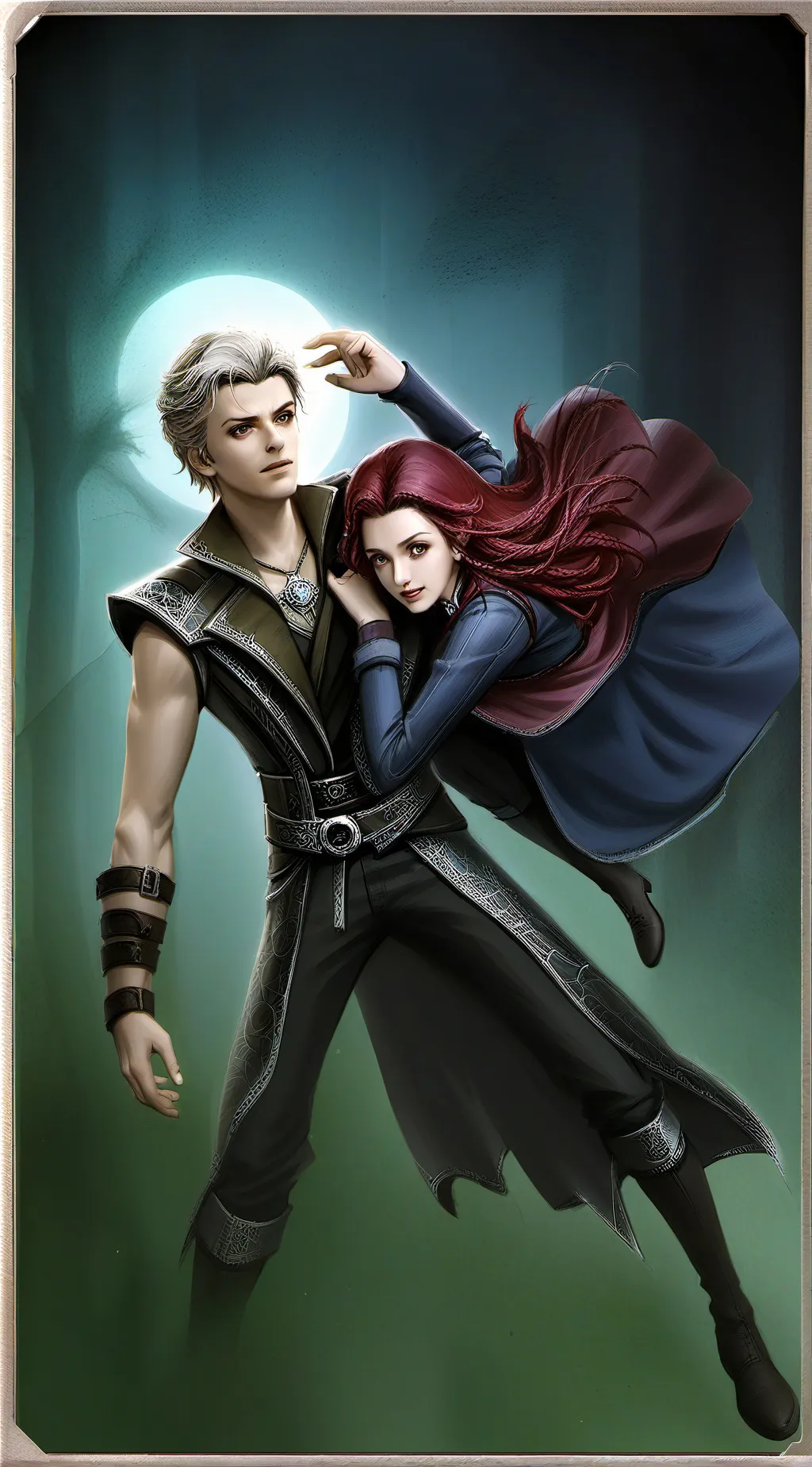 ai character: Maximoffs x y/n background