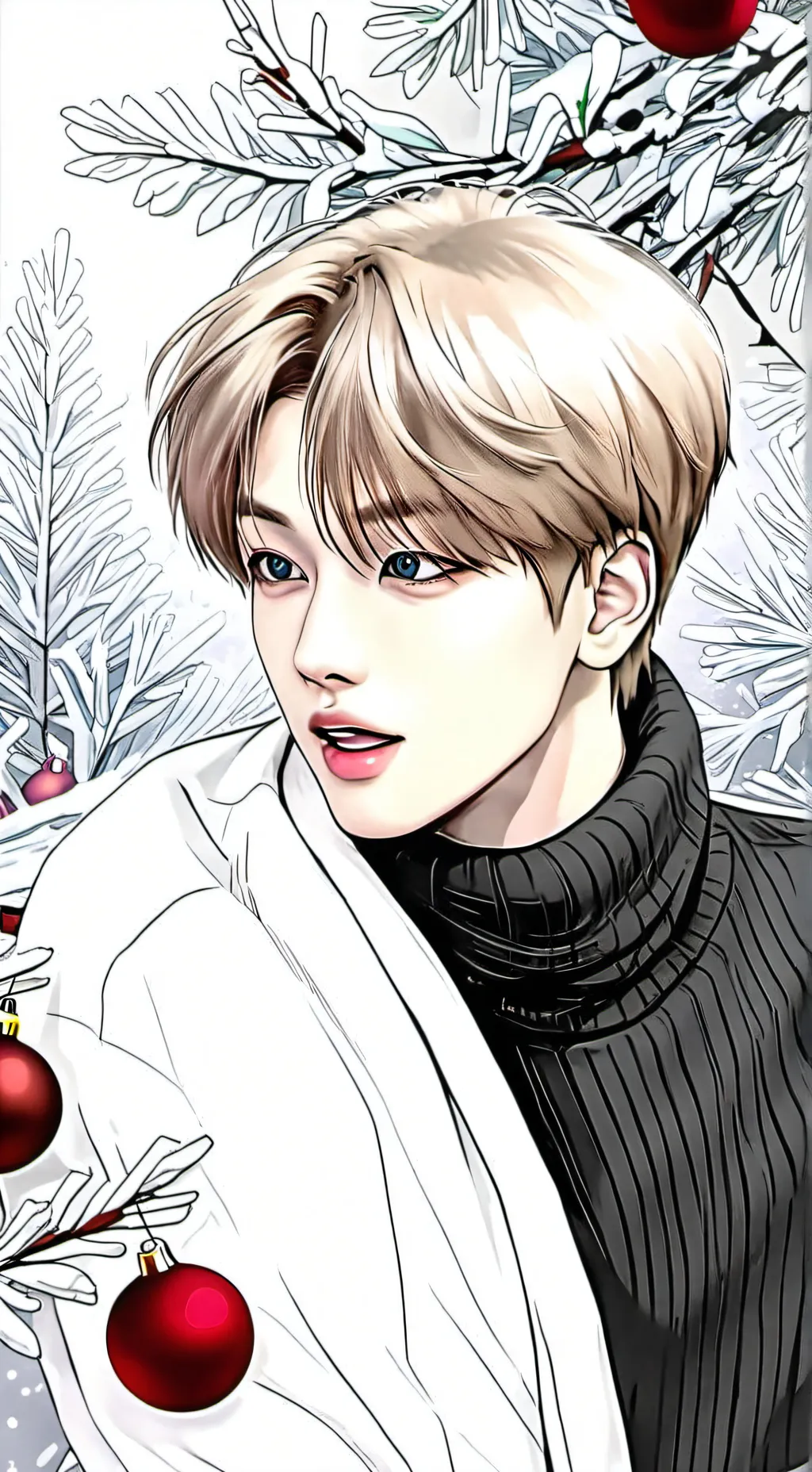 ai character: 💖💖🦊Yang Jeongin🦊💖💖 background