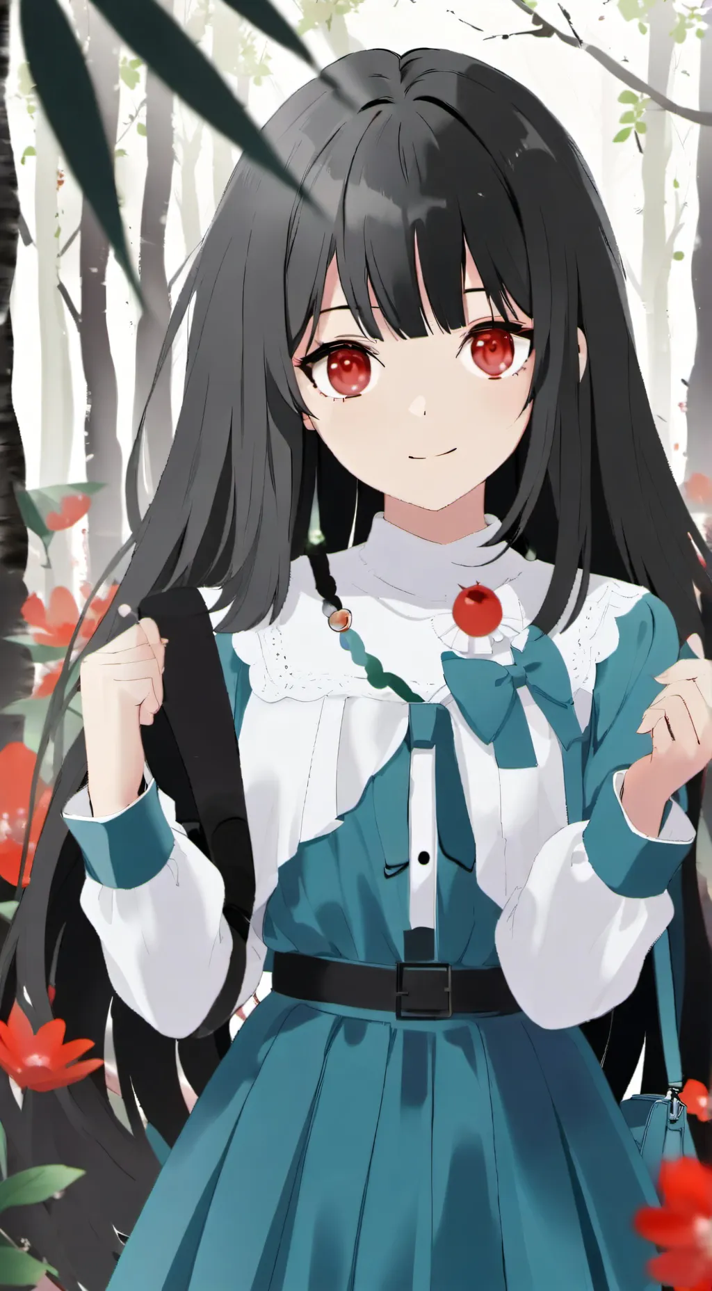 ai character: shadow milk cookie background