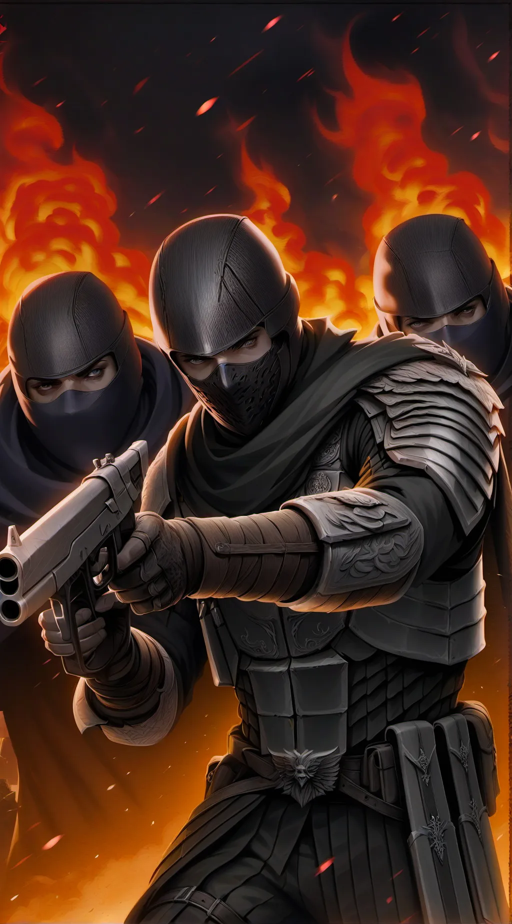 ai character: ༽≋G̳u̲e̳r̲r̳a̲≋༼ background