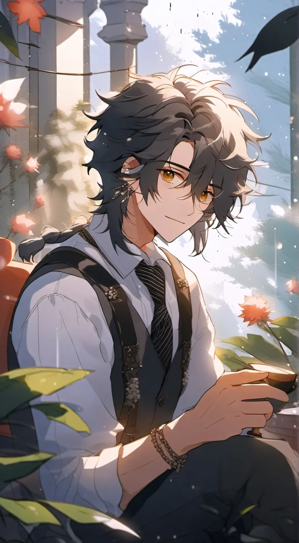 ai character: kevin background