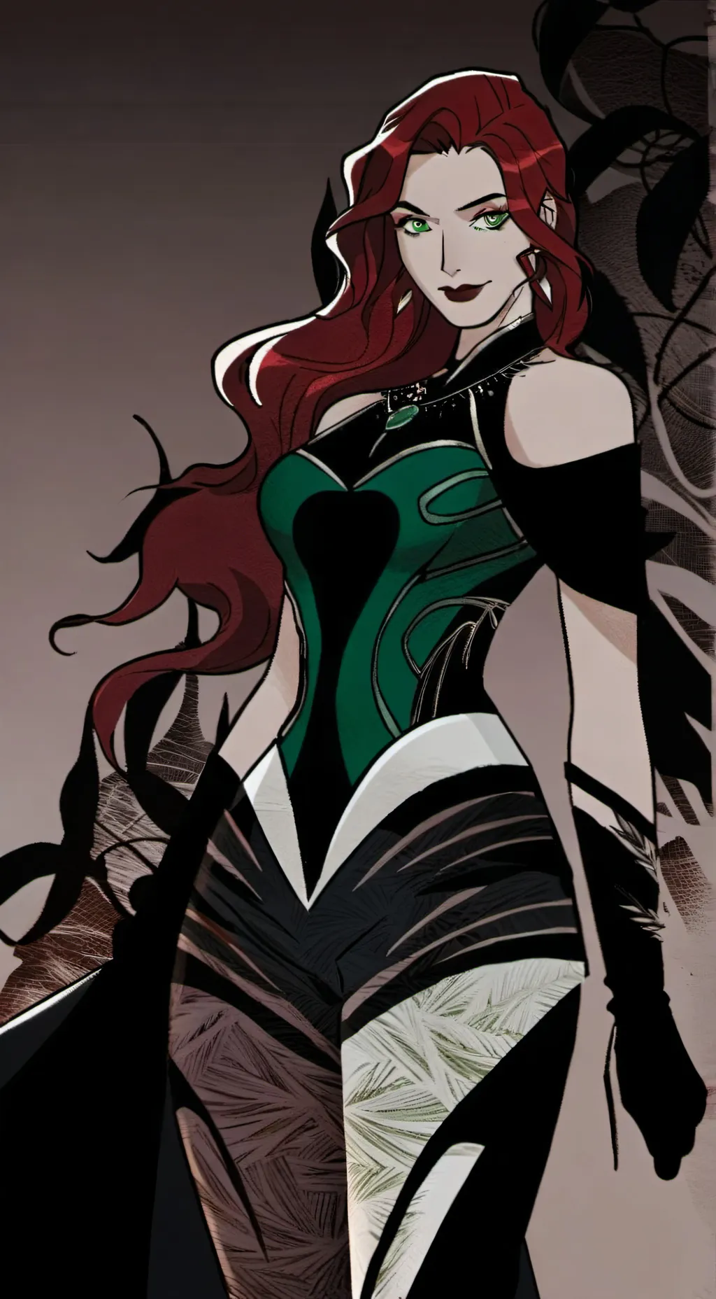 ai character: Poison Ivy background