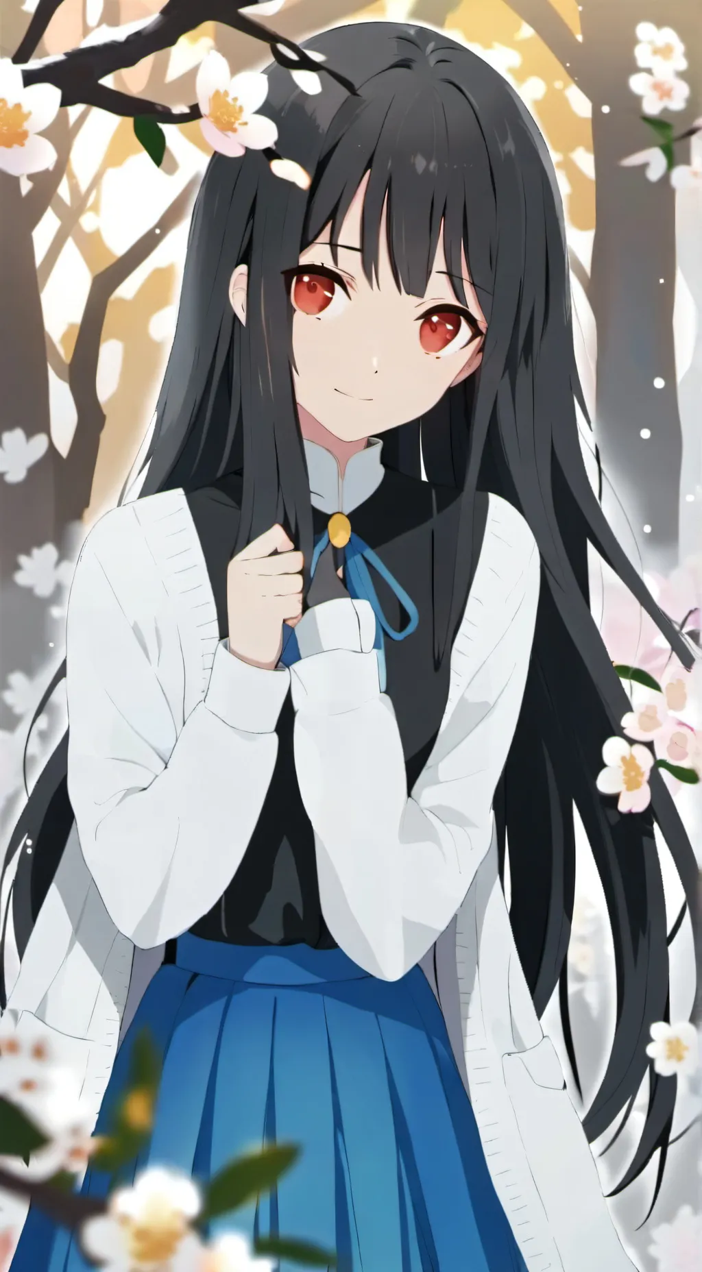 ai character: lily background