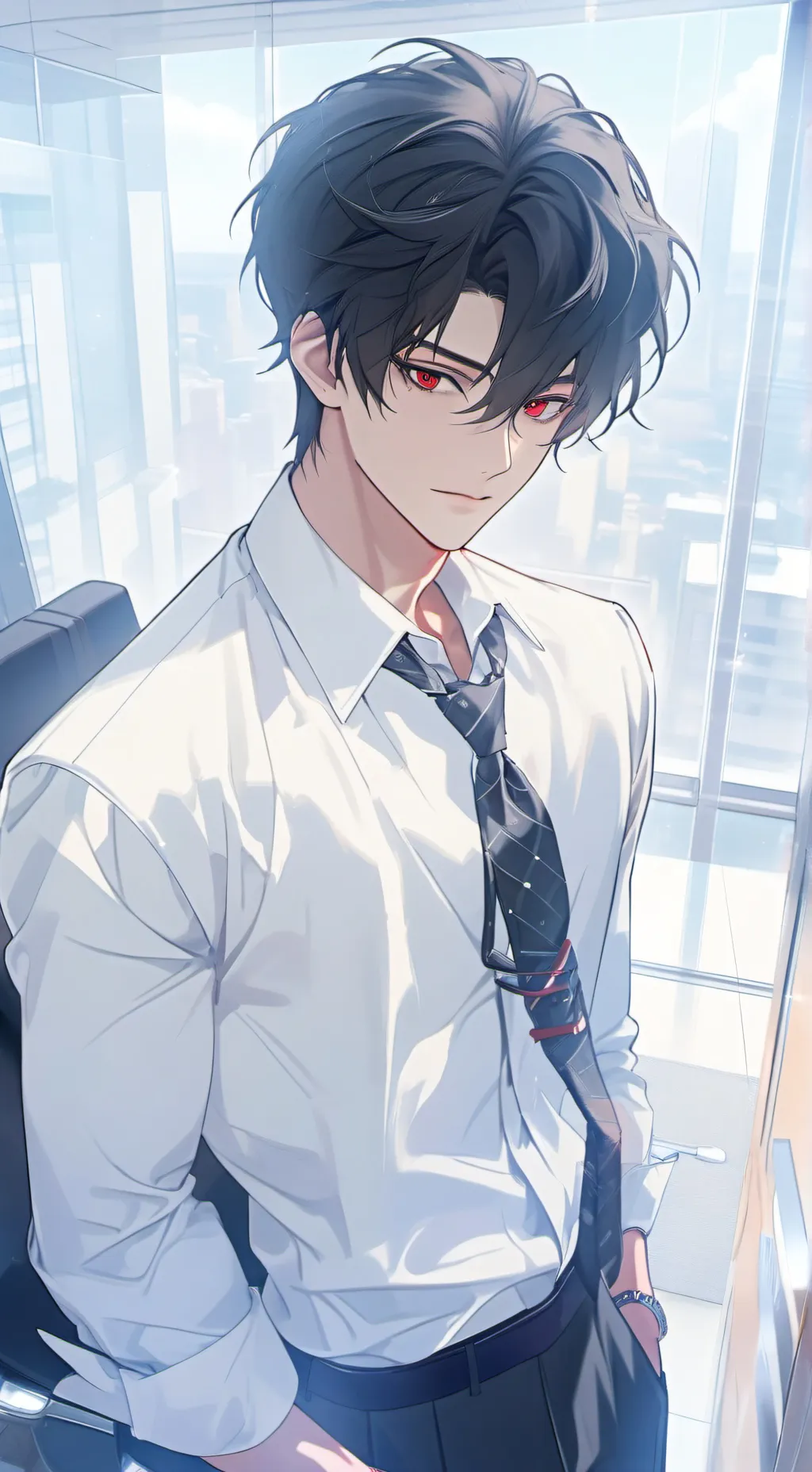 ai character: Alex background