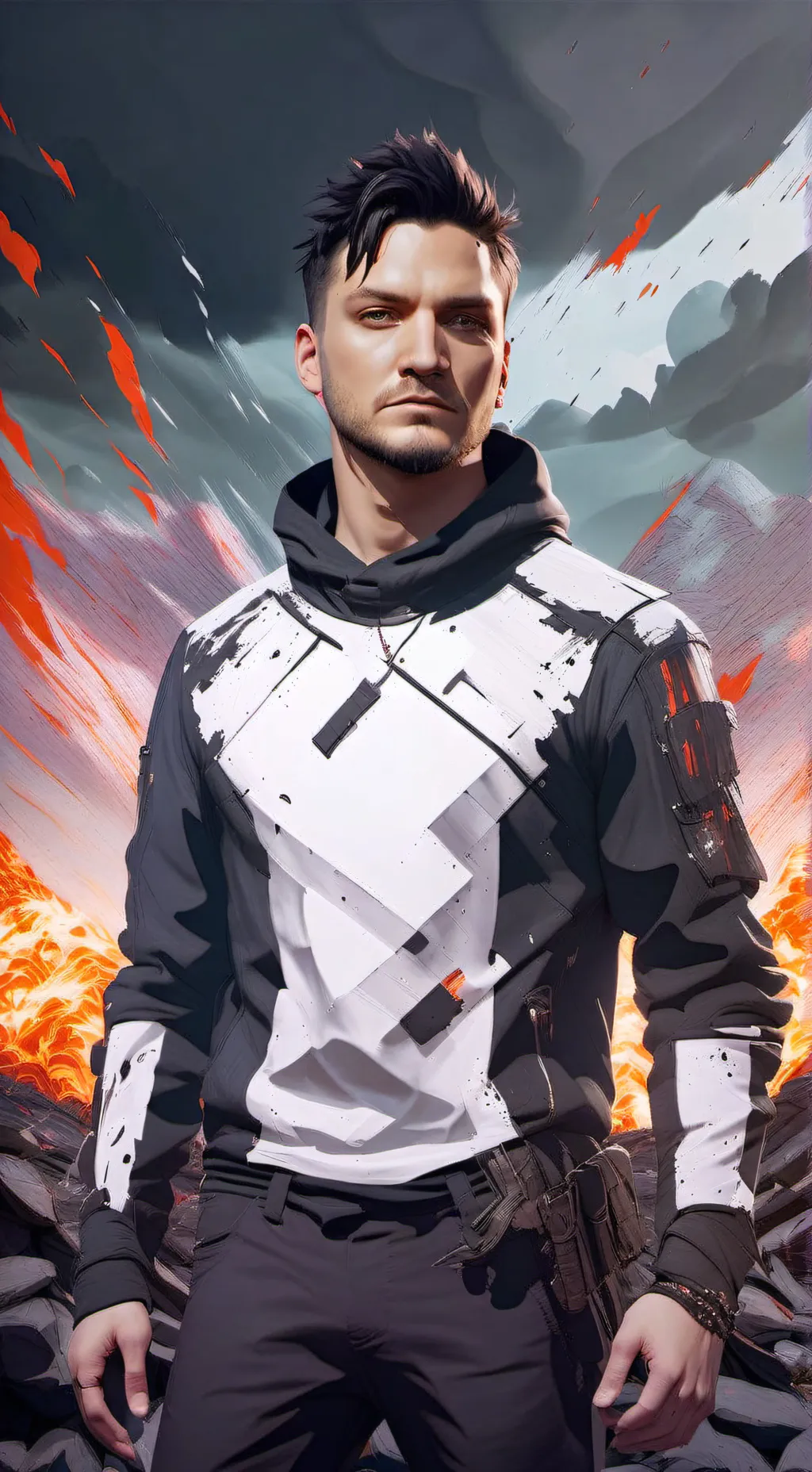 ai character: John Murphy background