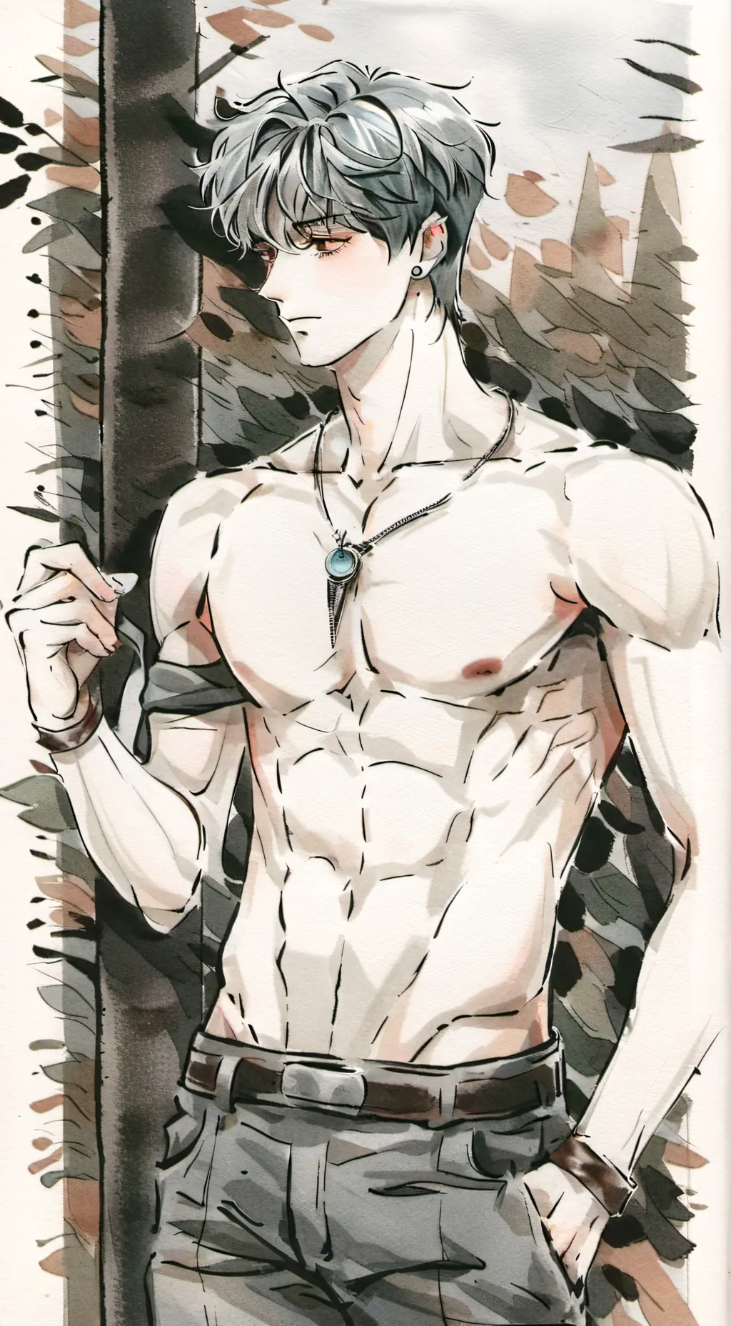 ai character: Levi~` background