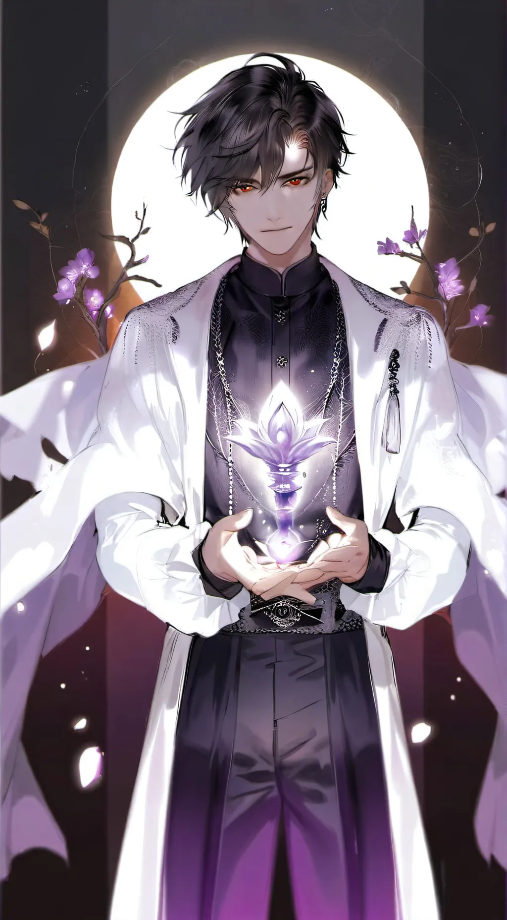 ai character: ᗰᗩ᙭IᗰᑌՏ background