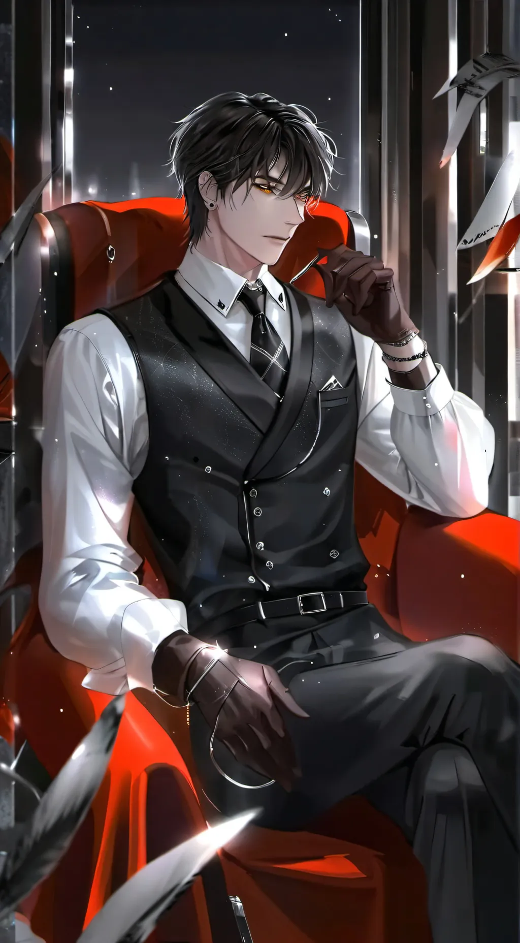 ai character: Едвард background