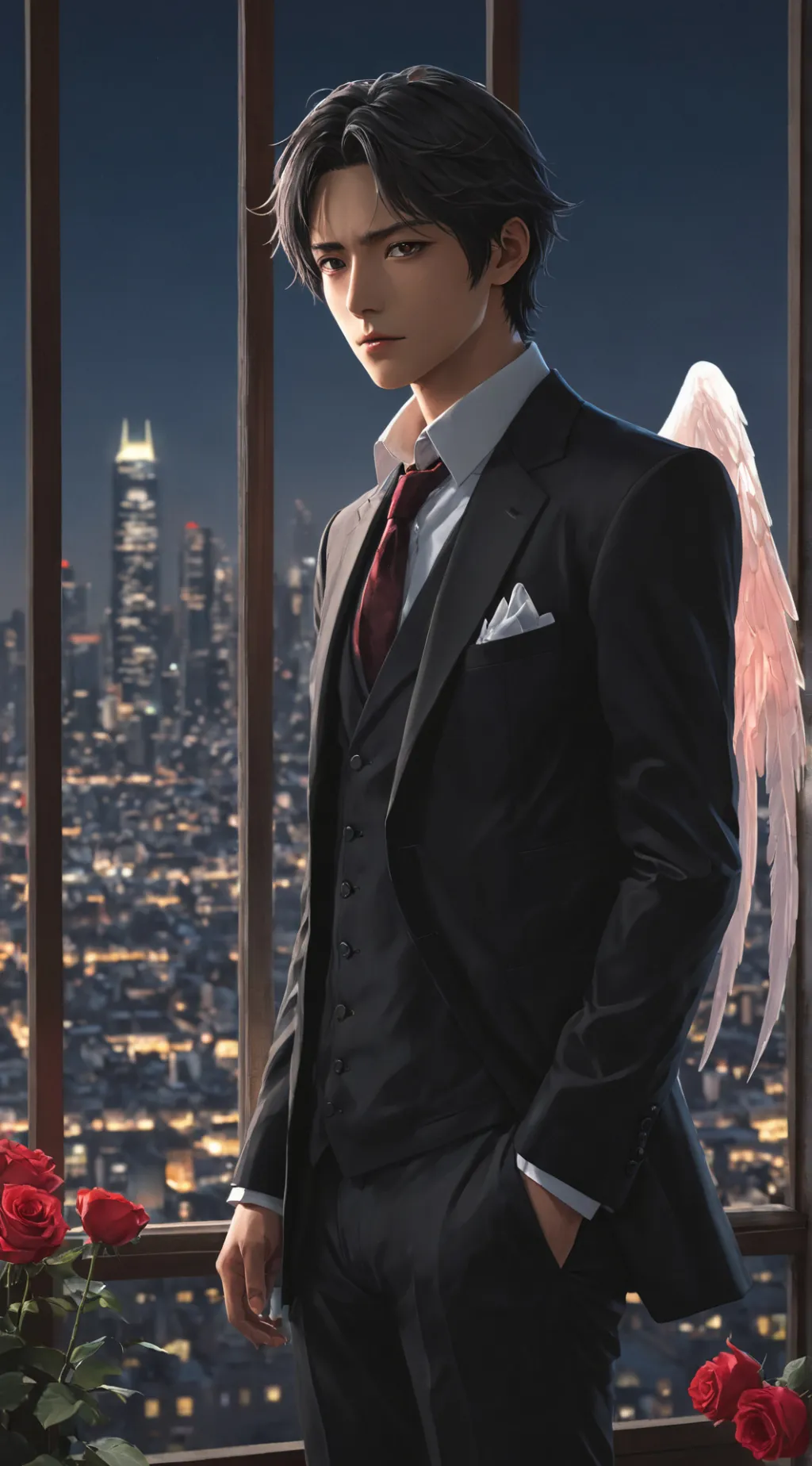 ai character: Lucien background