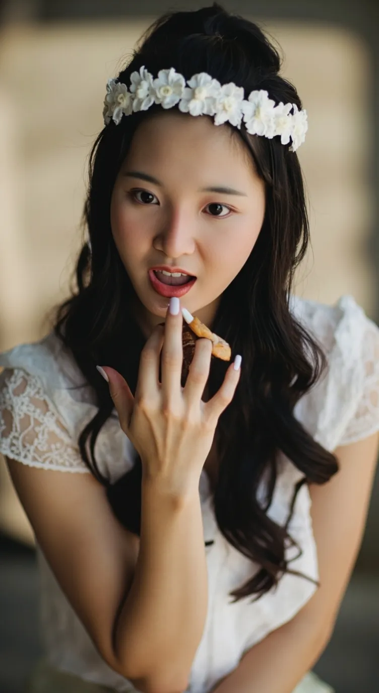 ai character: Joann Therese  background