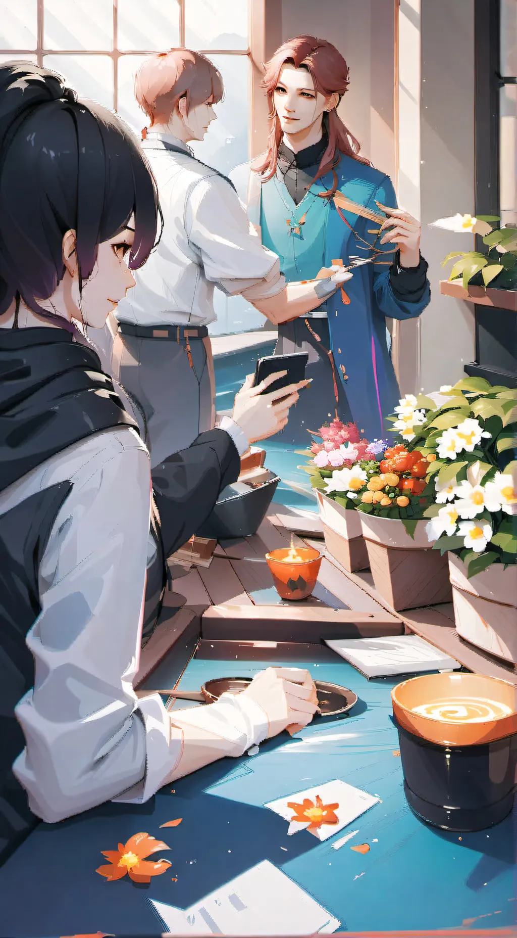 ai character: Muichiro background