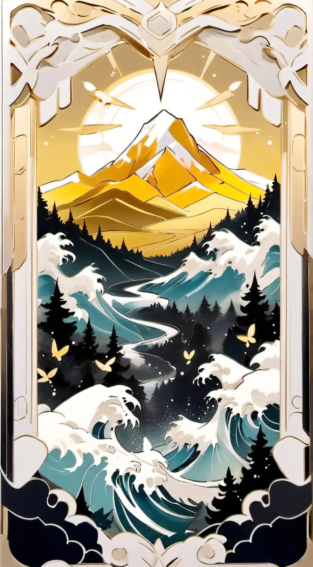 ai character: FNF silli bily background