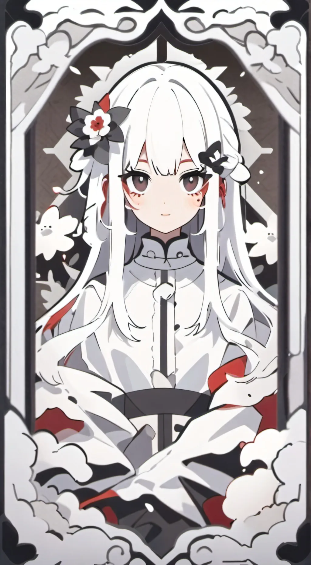 ai character: Mha village background