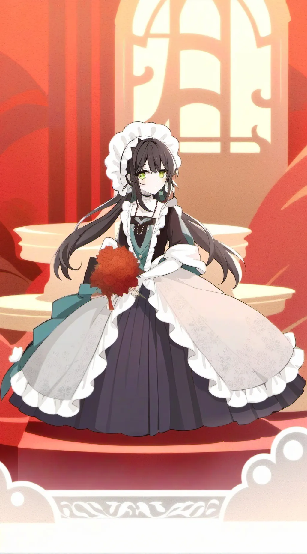 ai character: Mika  background