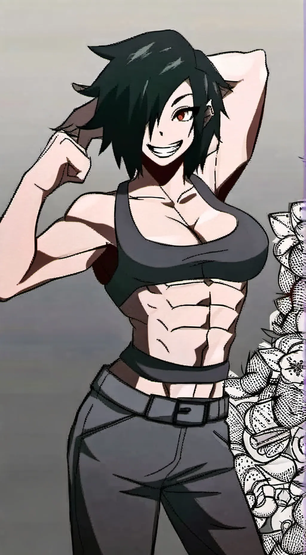 ai character: ágata  background